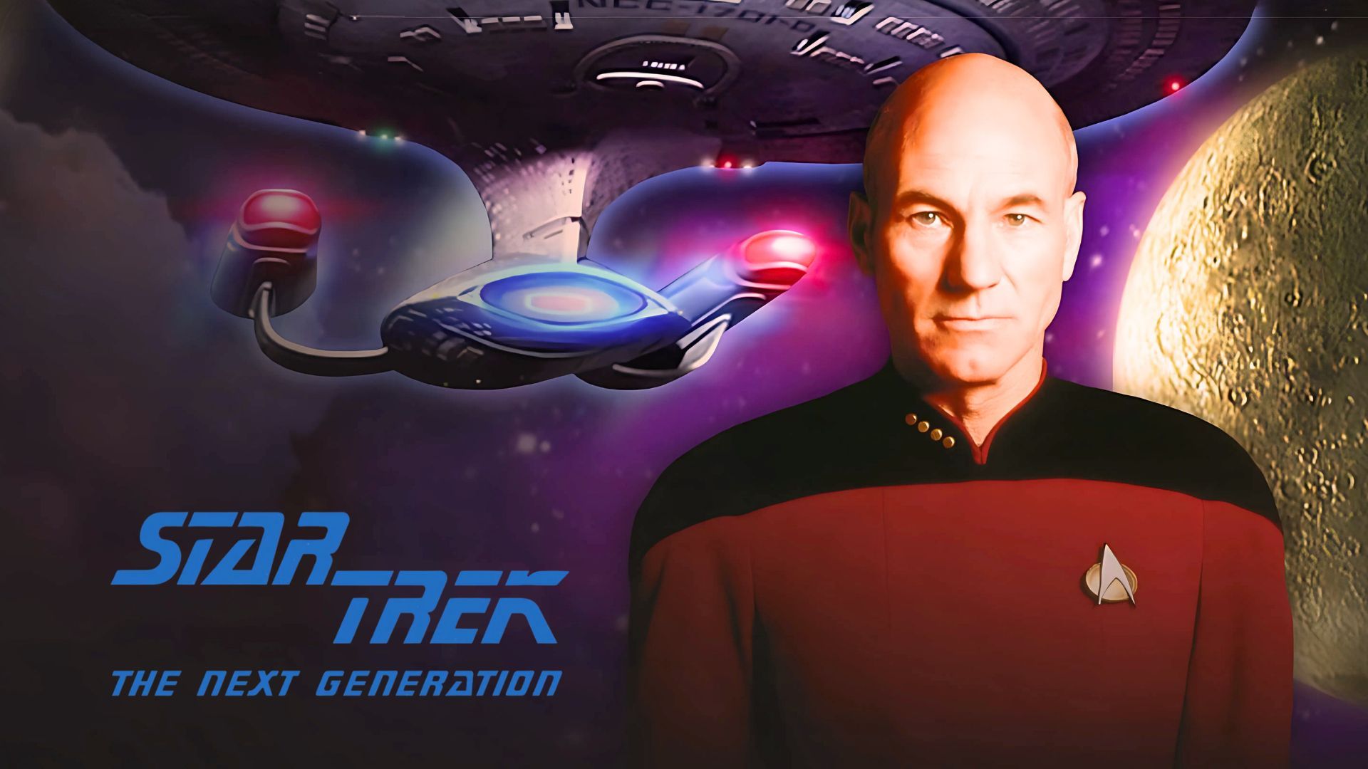 Title Card for Star Trek: The Next Generation (TNG) | Source: Paramount +