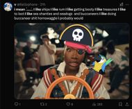 Netizens react to Doechii's latest track, Denial Is A River (Image via X/@6ellophane)