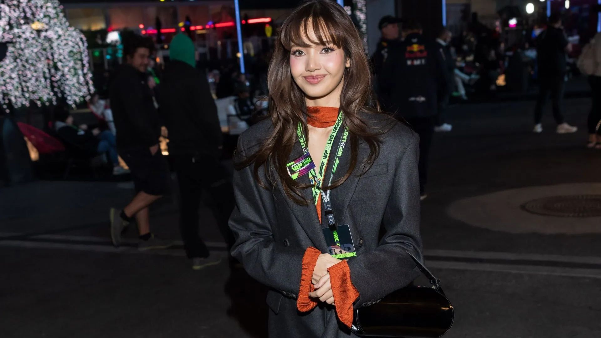 Lisa of BLACKPINK At F1 Grand Prix of Las Vegas - Source: Getty