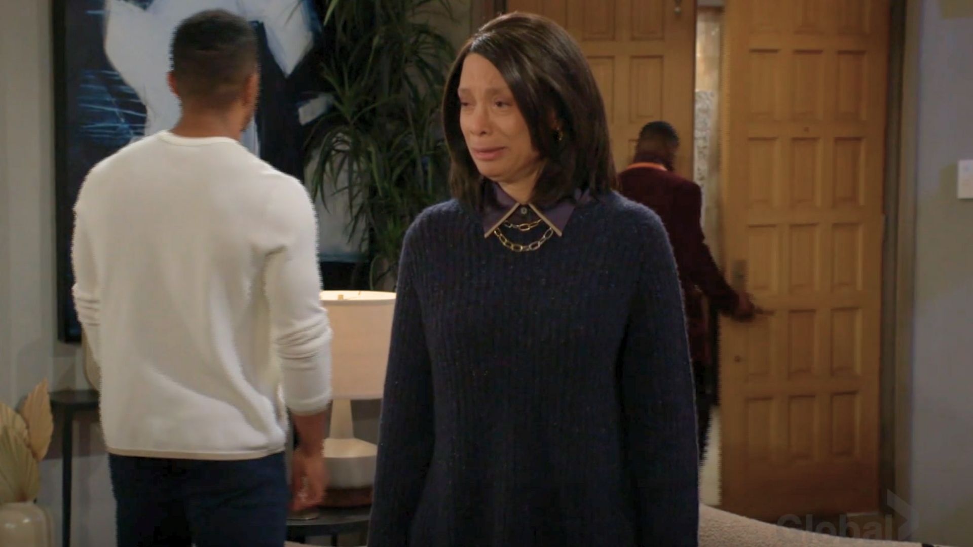 Damian walks out on Amy and Nate on The Young and the Restless | Image: CBS