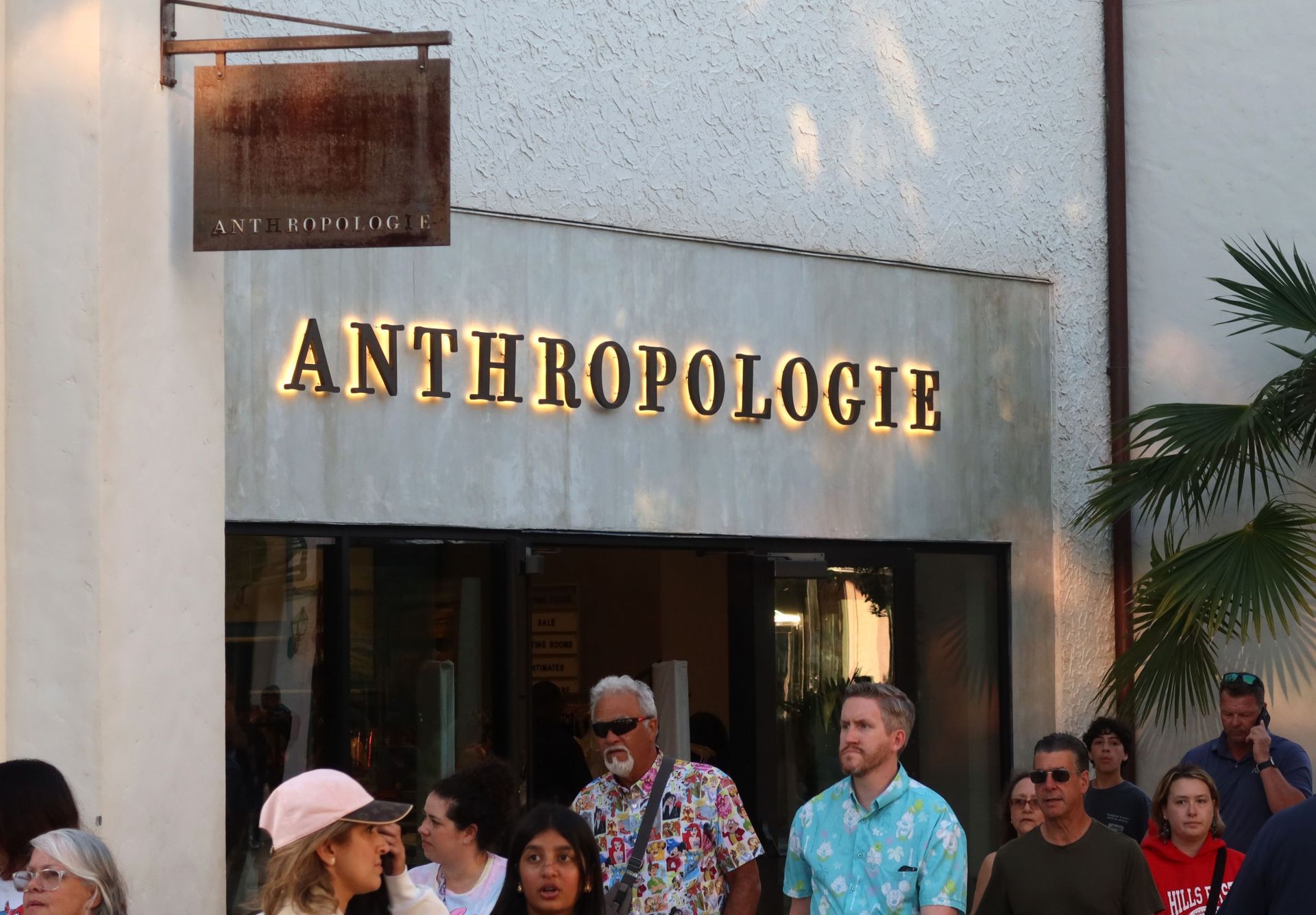 Anthropologie Corporate Logo at Disney Springs at Walt Disney World in Orlando, Florida - Source: Getty