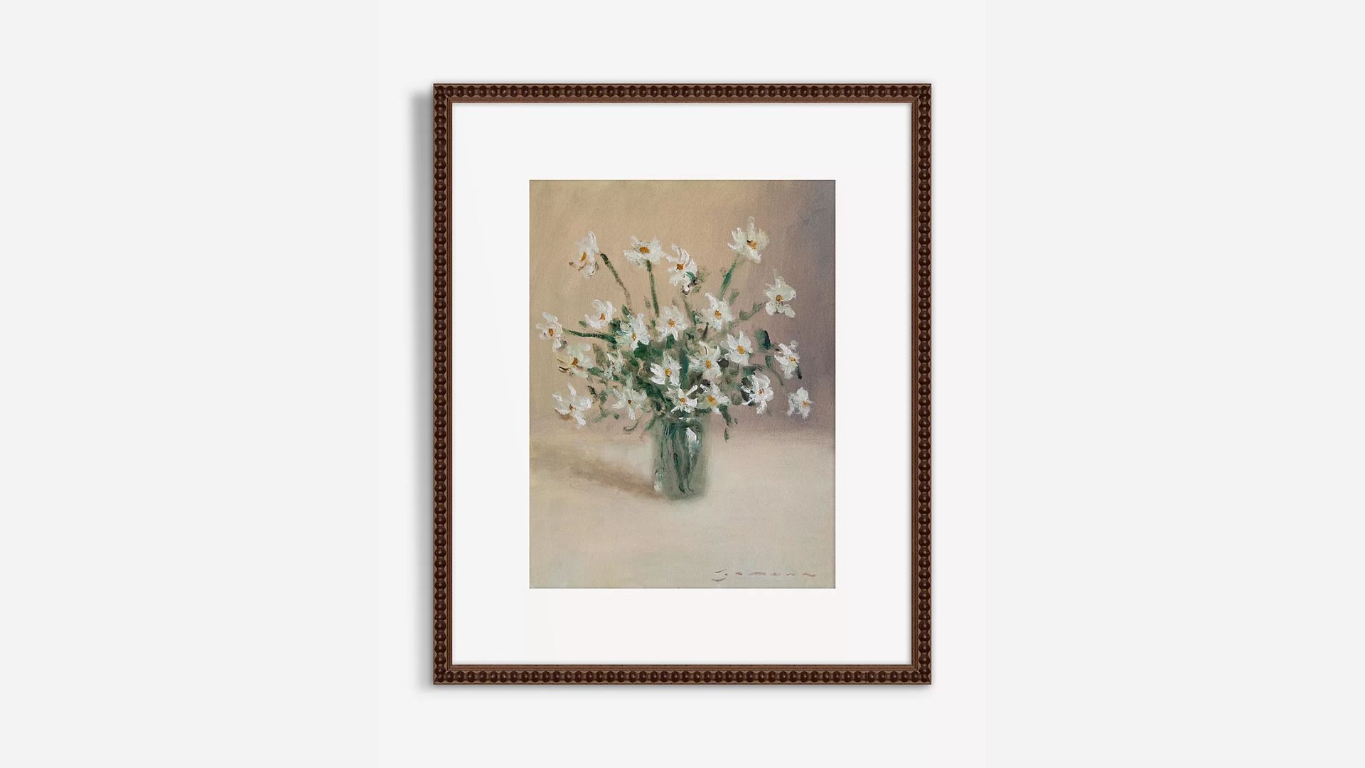 White Daisies Wall Art (Image via Anthropologie)