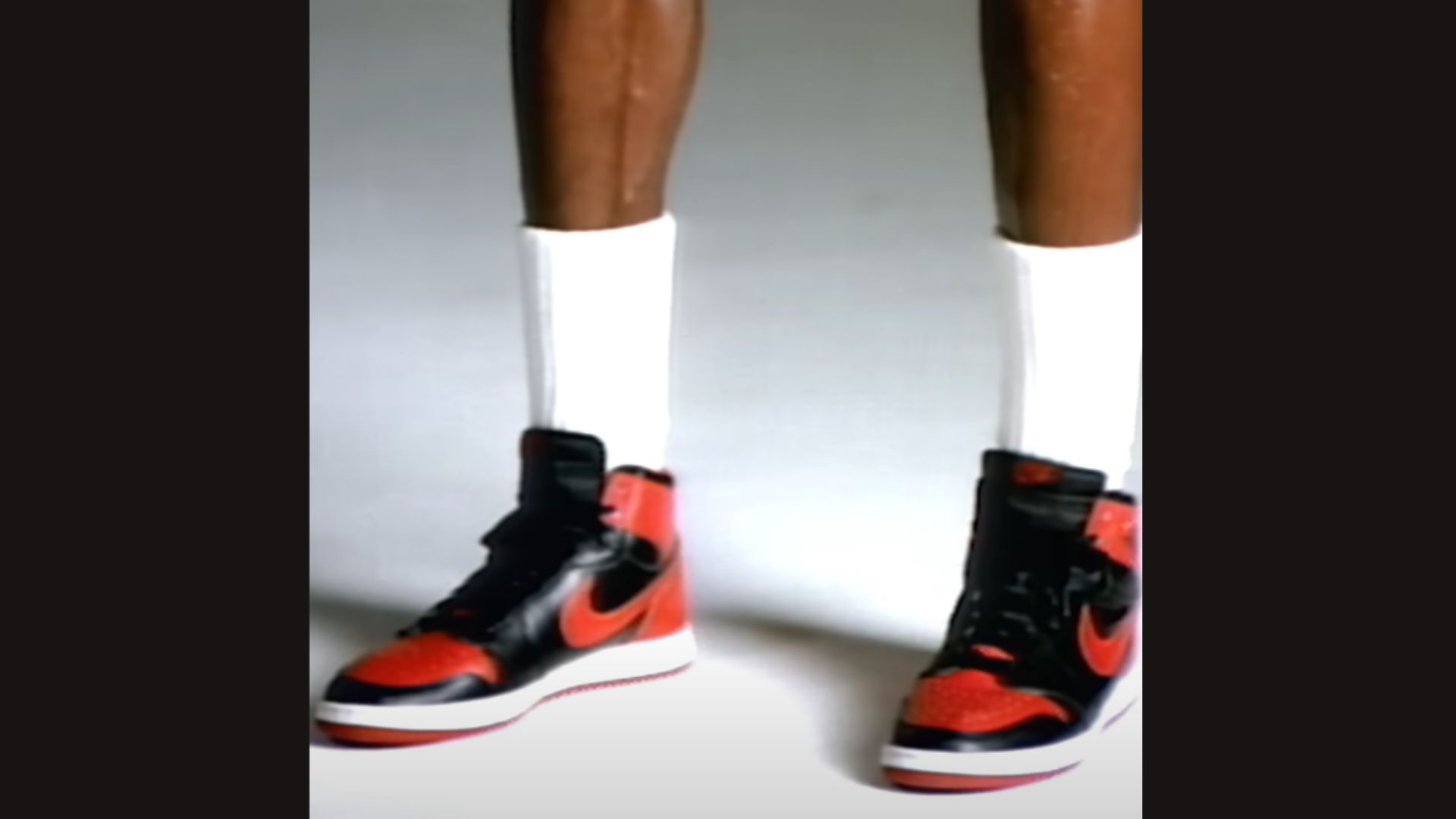 The Air Jordan 1 is celebrating its 40th anniversary in 2025, and the brand has launched the &ldquo;You can&rsquo;t ban greatness&rdquo; advertisement (Image via YouTube/@Jordan)