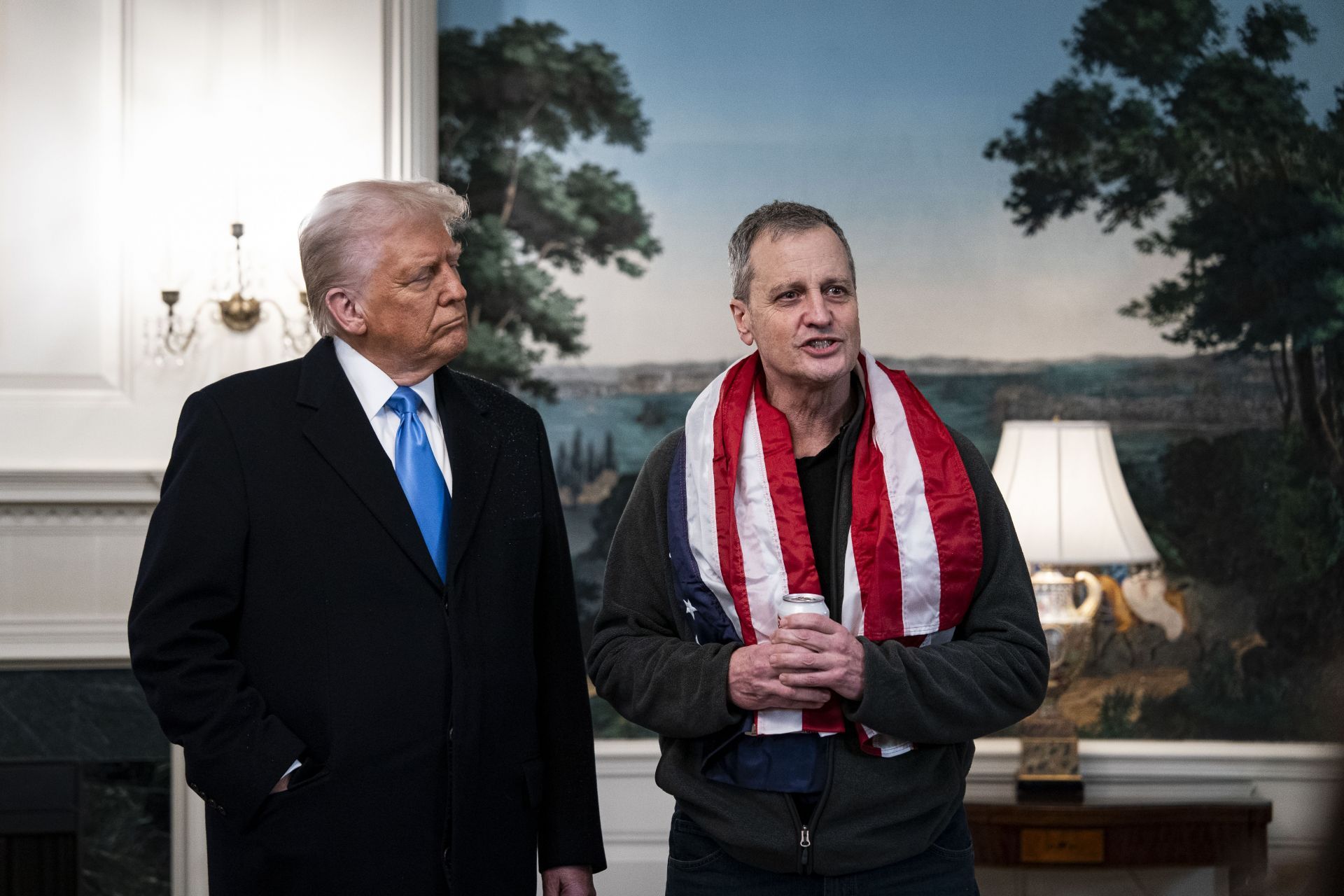 President Trump Meets With Teacher Marc Fogel After Release From Russian Custody - Source: Getty