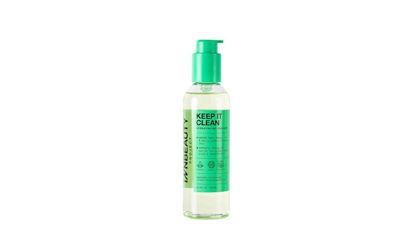  iNNBEAUTY PROJECT Keep It Clean Hydrating Gel Cleanser with Ceramides &amp; 10 Amino Acids (Image Via Sephora)