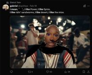 Netizens react to Doechii's latest track, Denial Is A River (Image via X/@spirbyx)