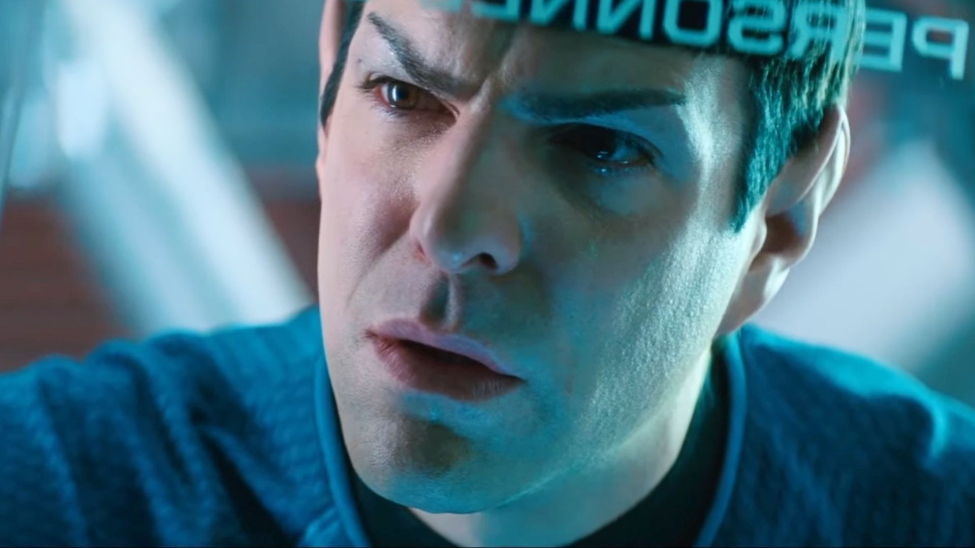 Zachary Quinto in Star Trek Into Darkness | Image via Paramount PPictures