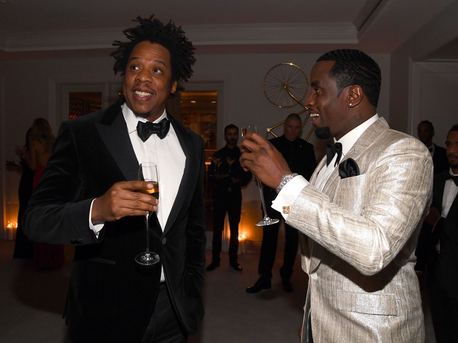 Jay-Z and Sean Combs in 2019. (Image via Getty)