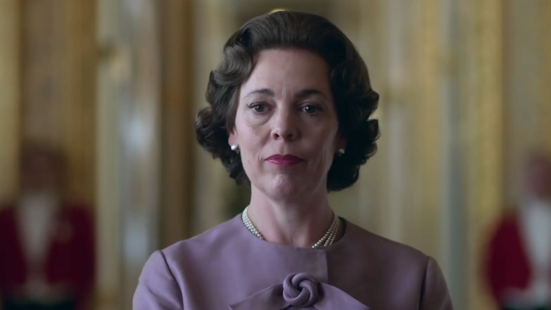 Olivia Coleman in The Crown | Image via Left Bank Pictures