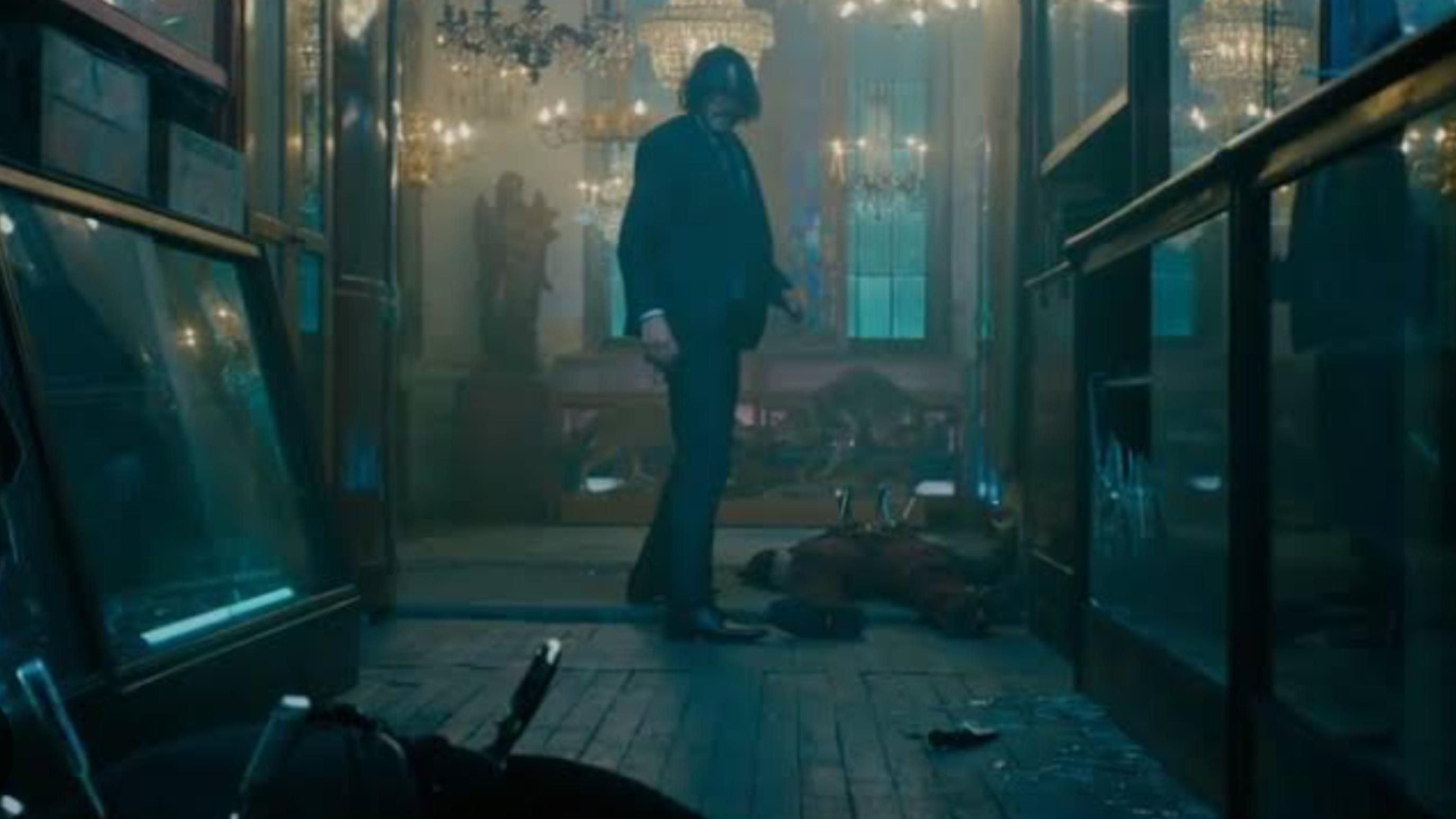 John Wick in an antique store | Image Source: Lionsgate