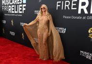 Paris Hilton at the 67th GRAMMY Awards (Image via Getty / Jon Kopaloff)