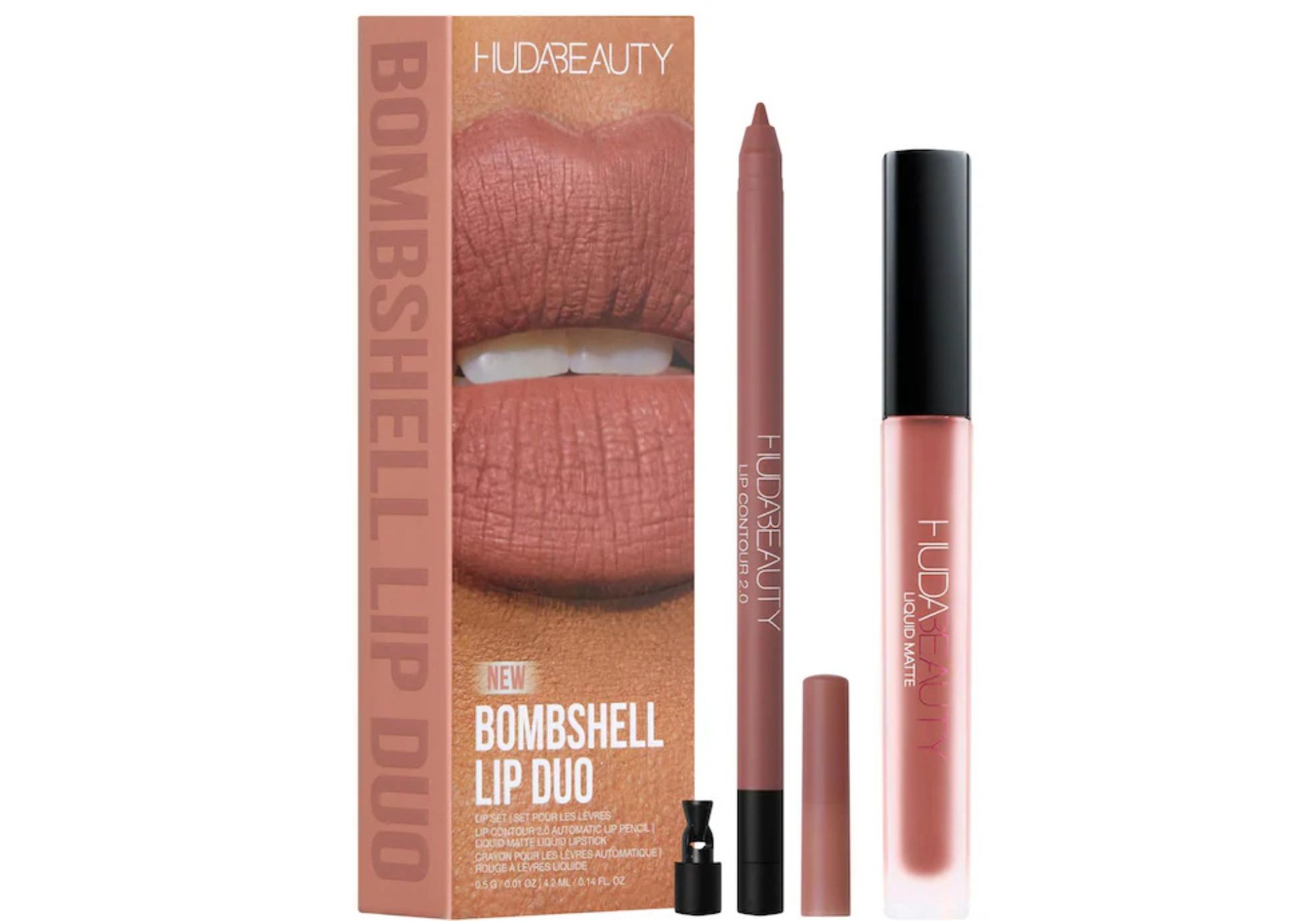 Huda Beauty lip combo (Image via Sephora)