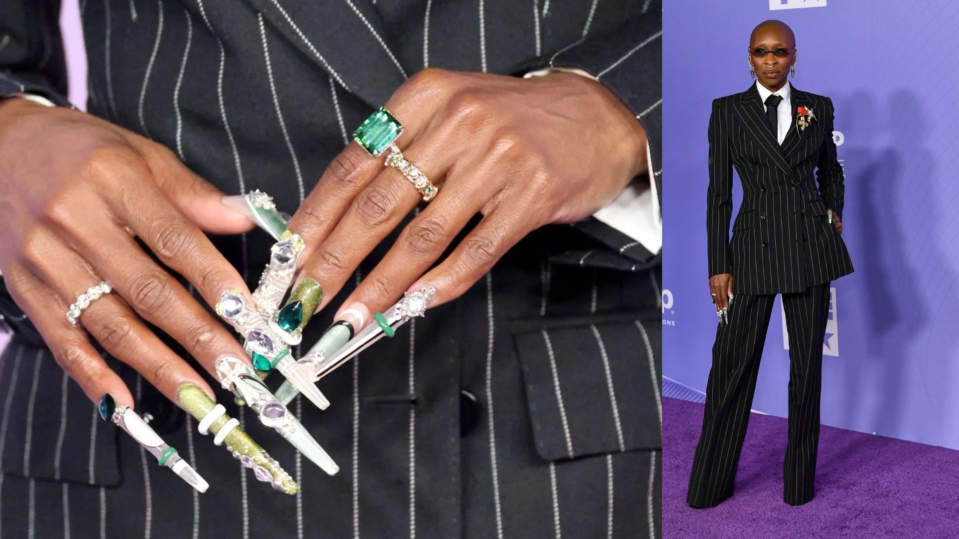 Cynthia Erivo at the 56th NAACP Image Awards (Image via Getty)