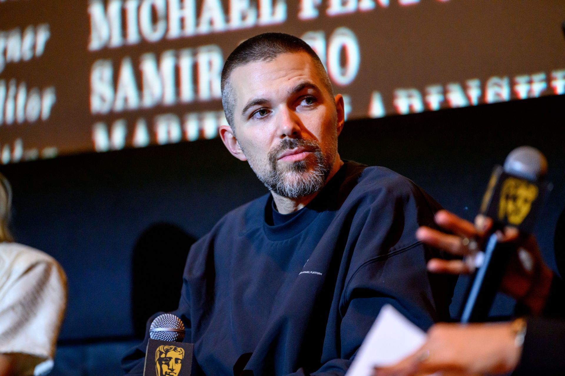 Robert Eggers at &quot;Nosferatu&quot; BAFTA Screening. Image via Getty.