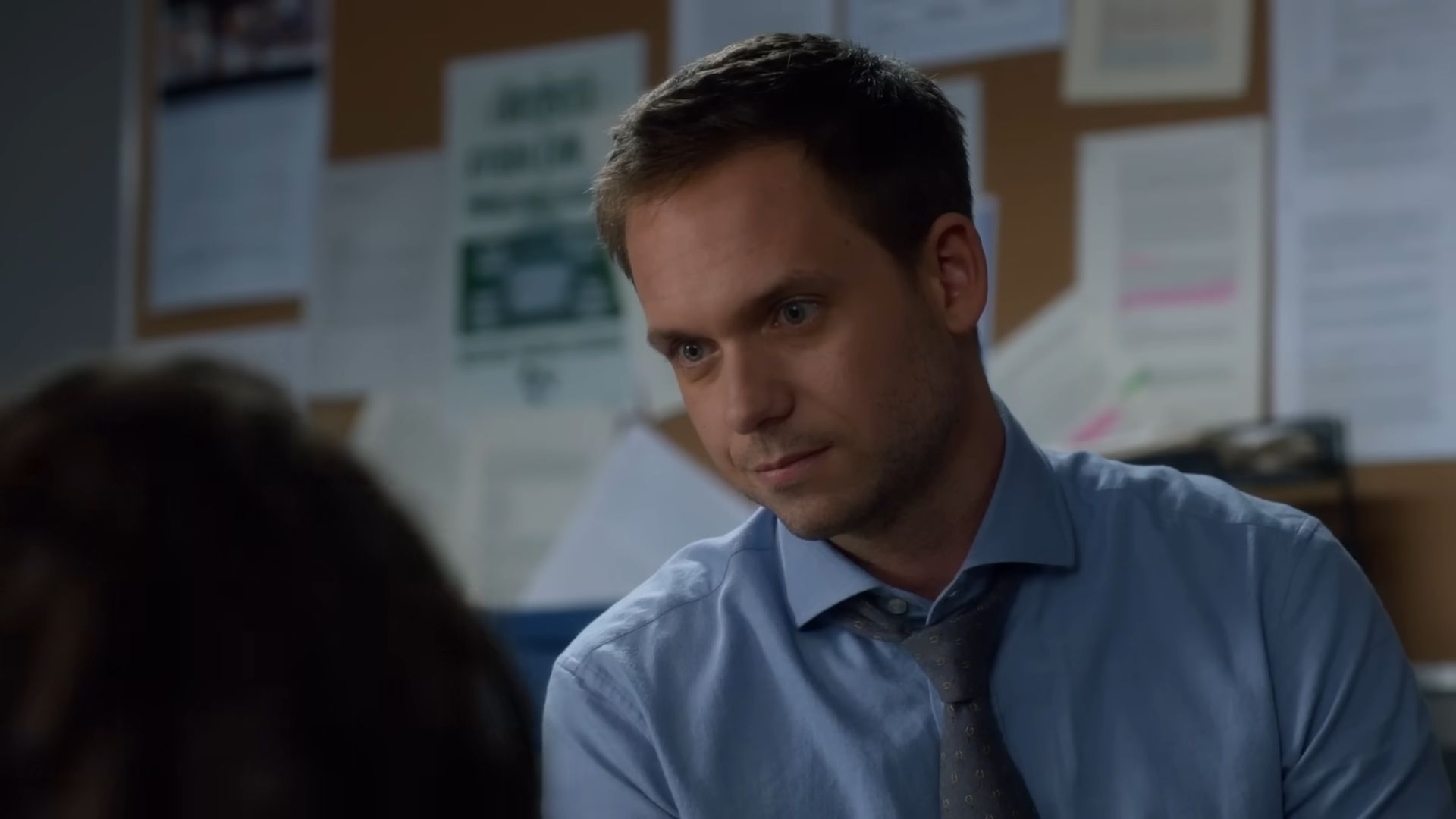 Patrick J. Adams in Suits | Image via Universal Content Productions