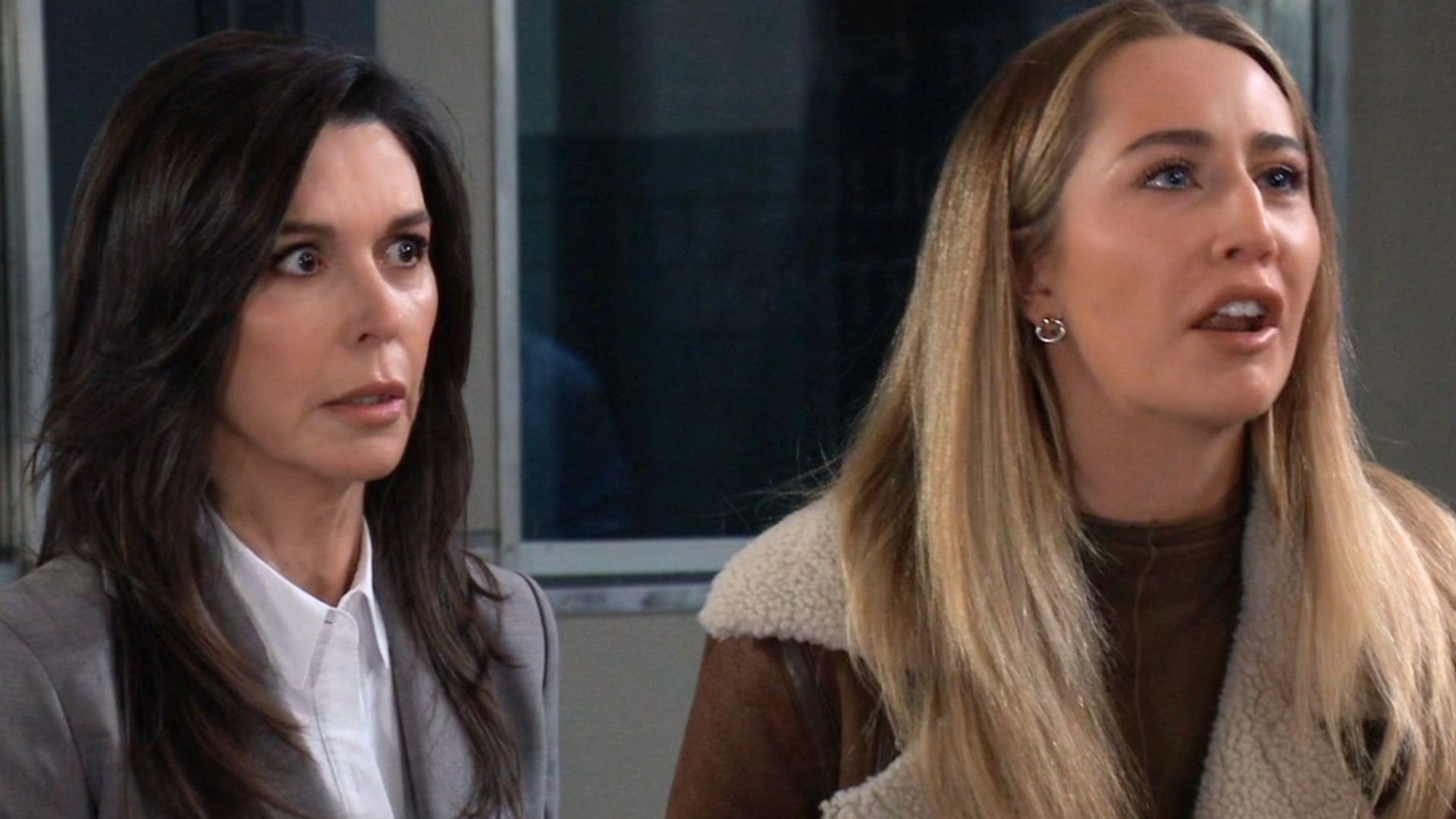 Anna watched in horror as Josslyn yelled at Cyrus on General Hospital | Image: ABC