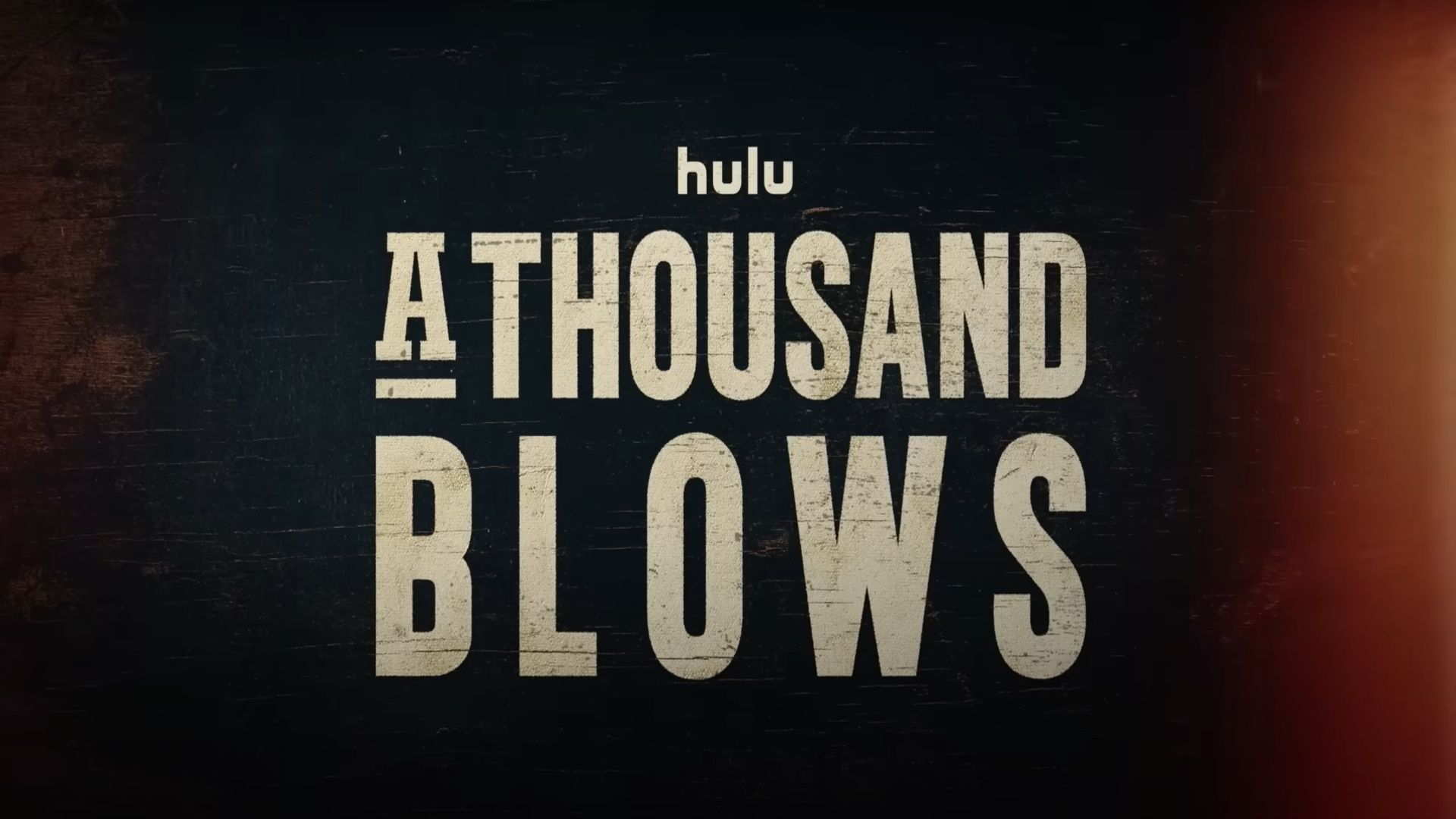 A Thousand Blows (Image via Hulu)