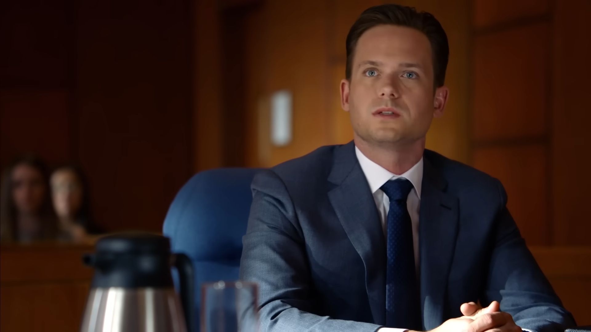 Patrick J. Adams in Suits | Image via Universal Content Productions