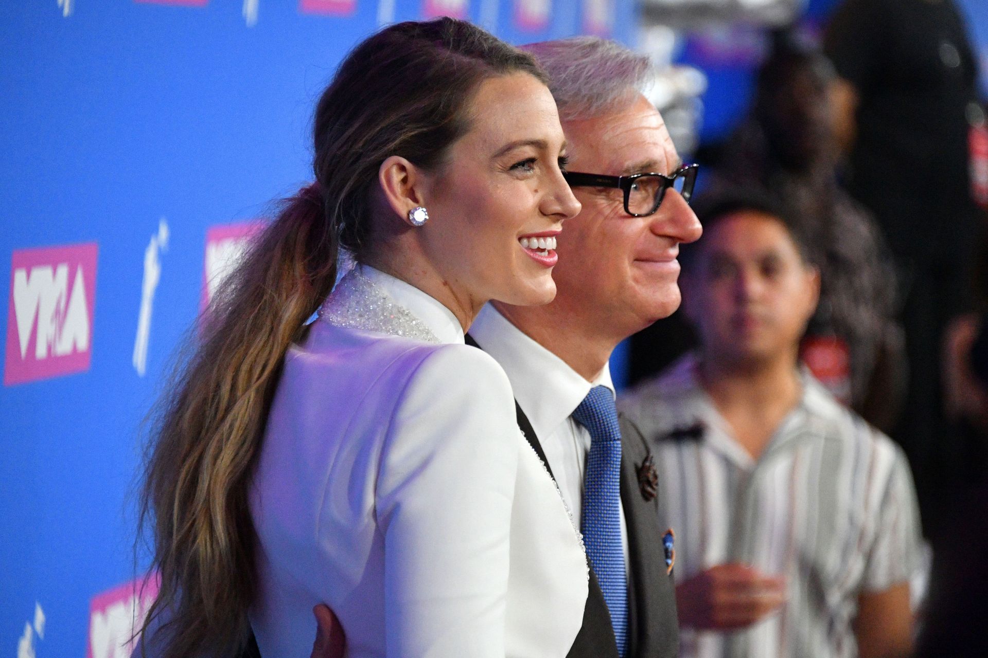 At the 2018 MTV Video Music Awards (Image via Getty)