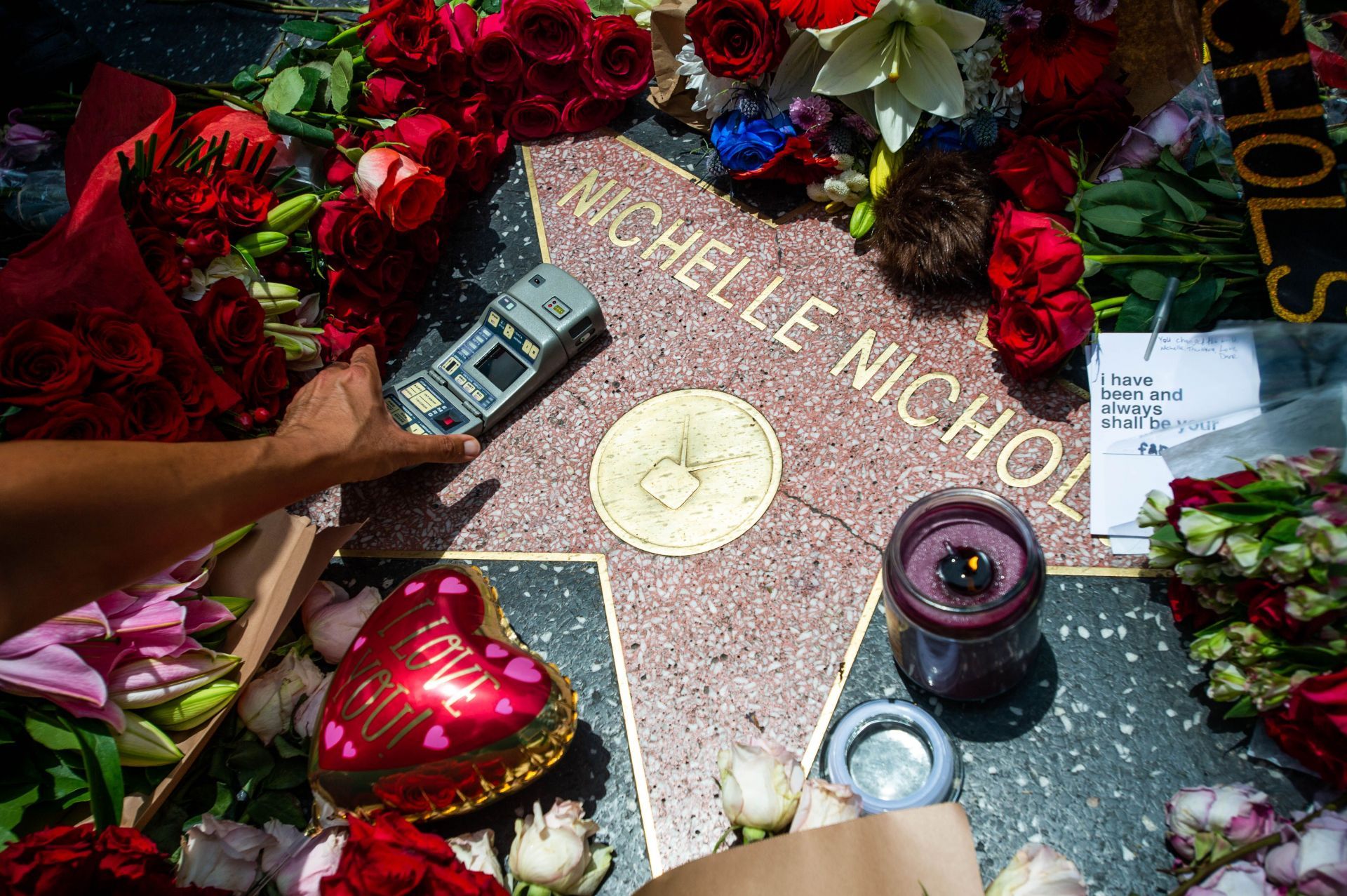 Nichelle Nichols Is Remembered At Her Hollywood Walk Of Fame Star - Source: Getty