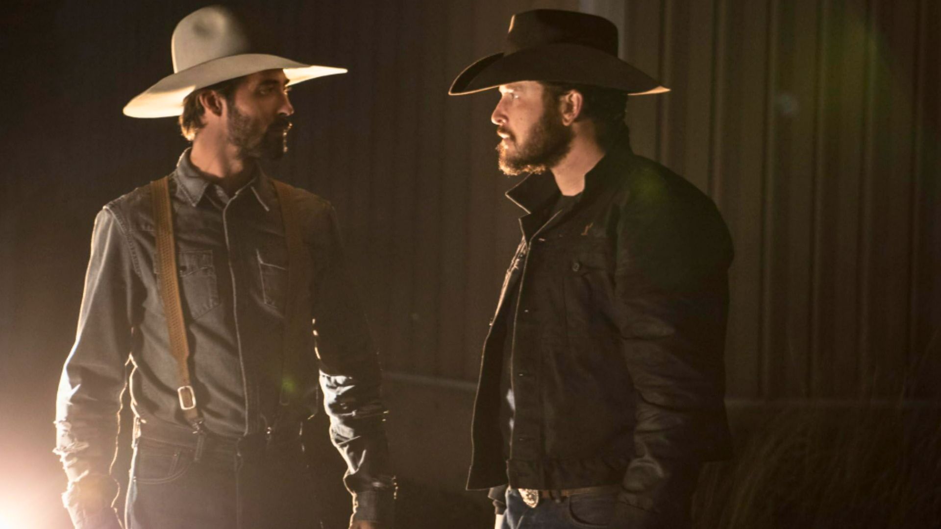 Cole Hauser and Ryan Bingham in Yellowstone (Image via Paramount Network)