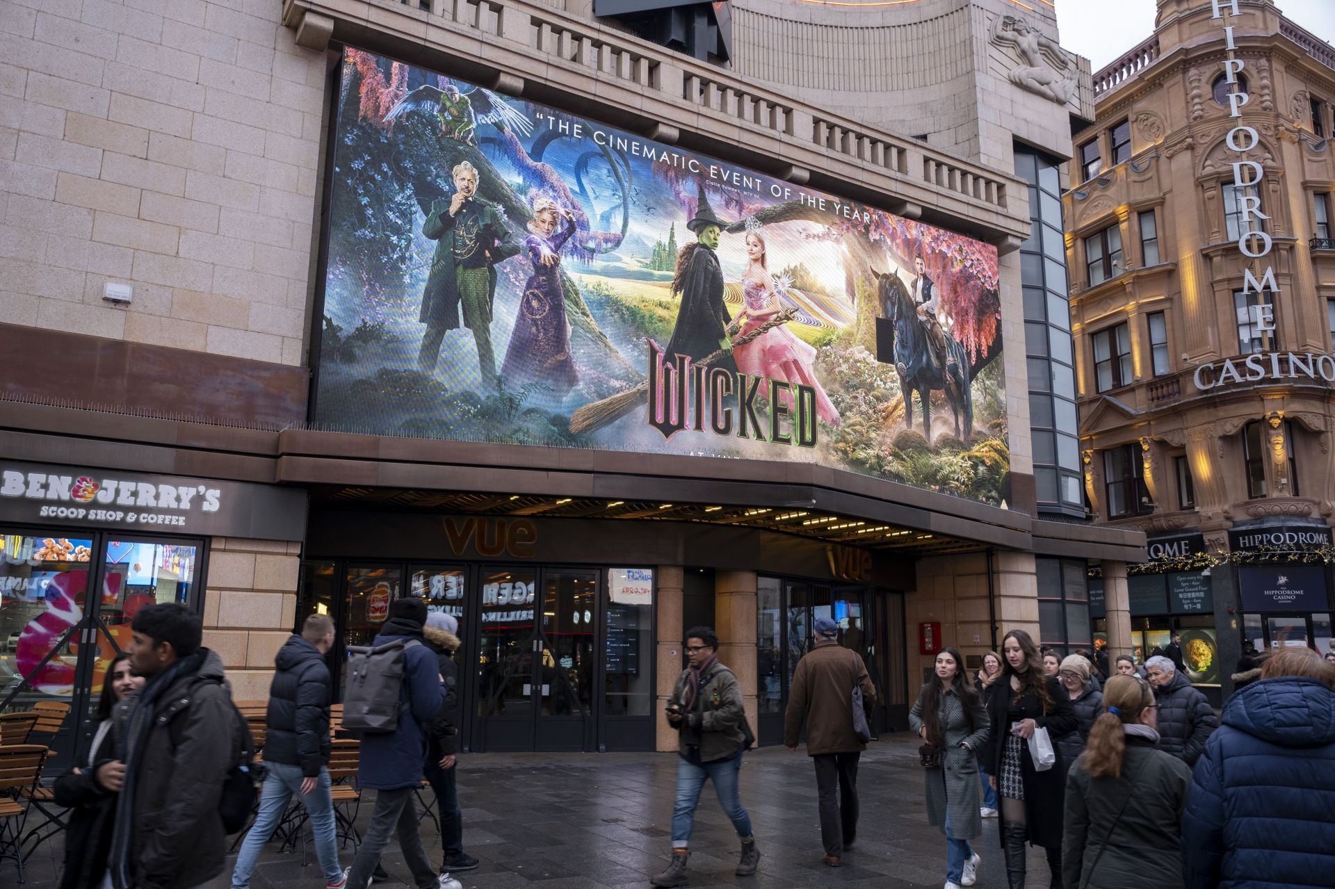 Leicester Square Wicked Film Promotion - Source: Getty