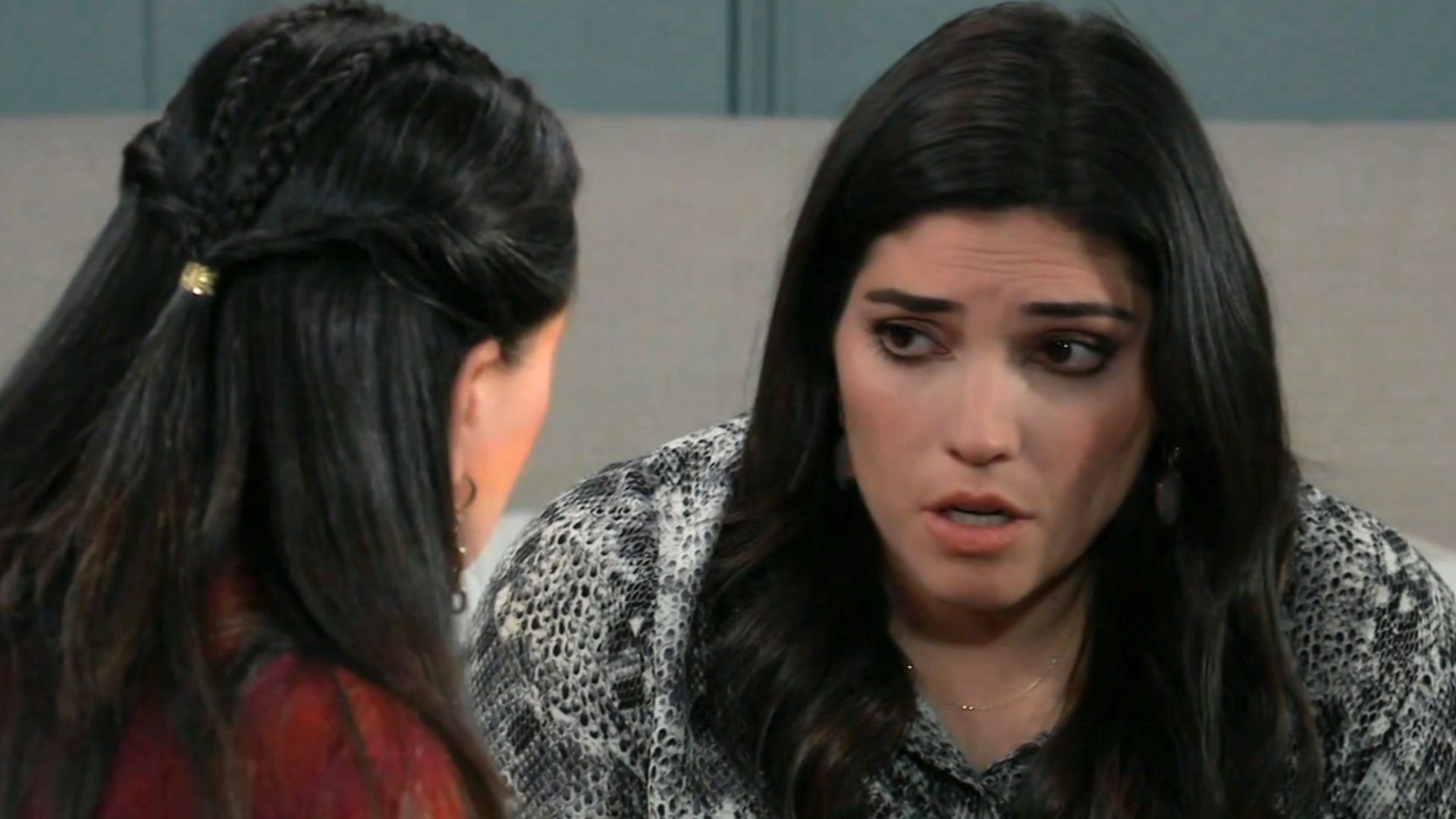 General Hospital&#039;s Brook Lynn cried to her mother | Image: ABC