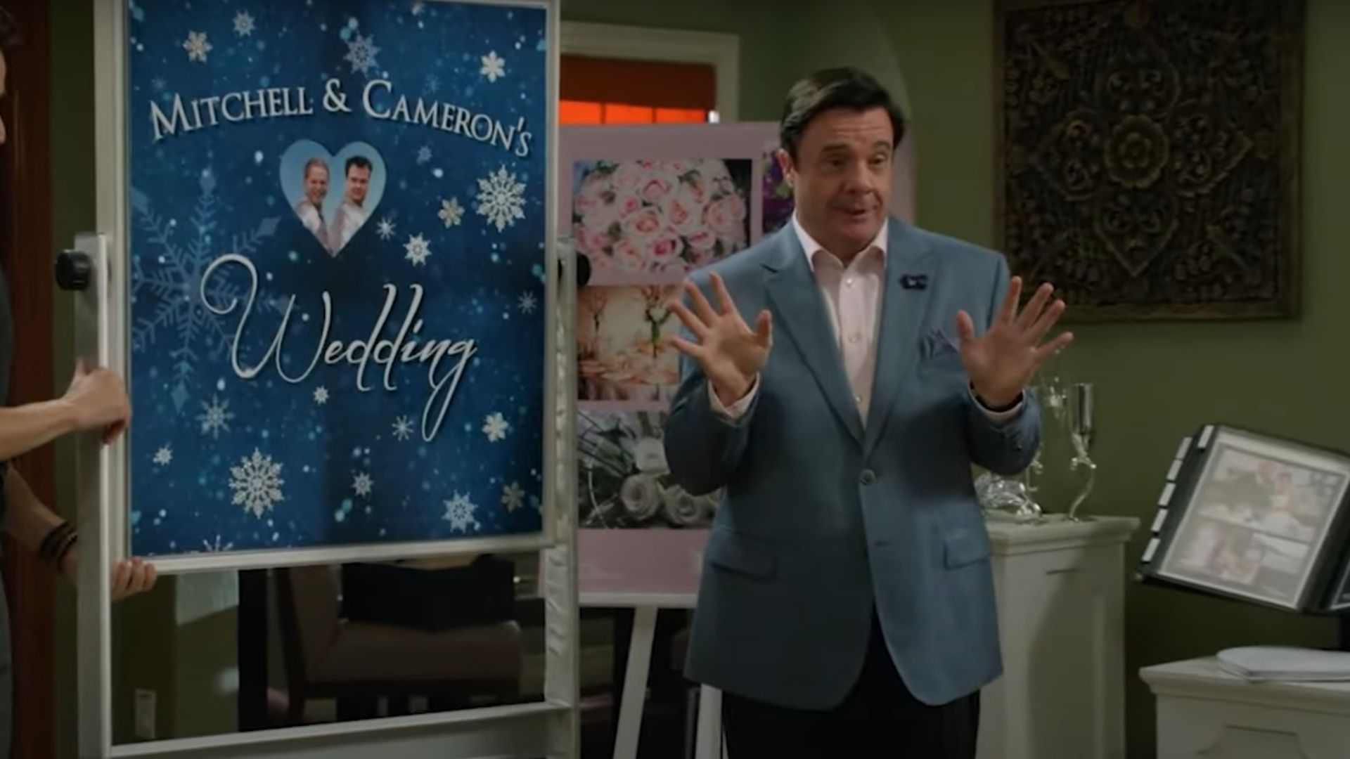 Nathan Lane as  Pepper Saltzman in Modern Family (Image via ABC)