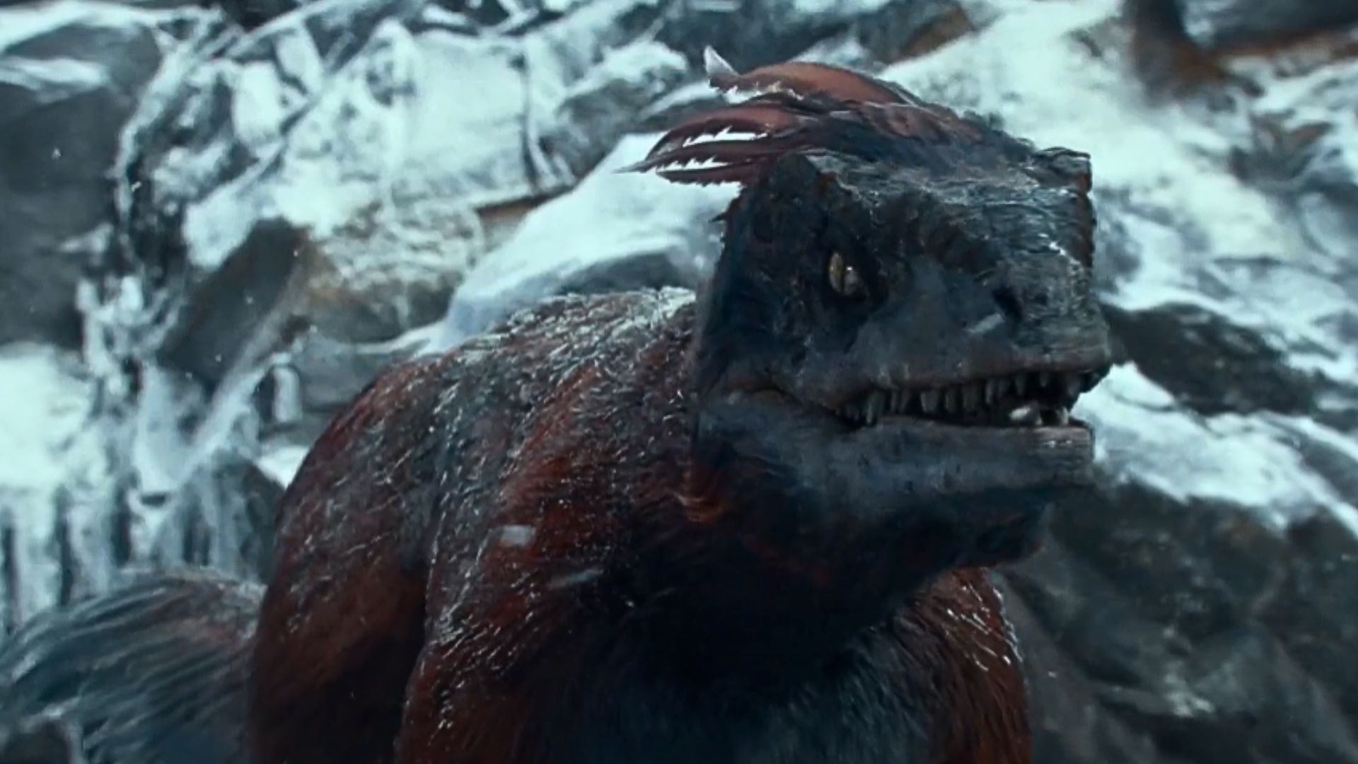 Pyroraptor from Jurassic World Dominion | Image via Prime Video