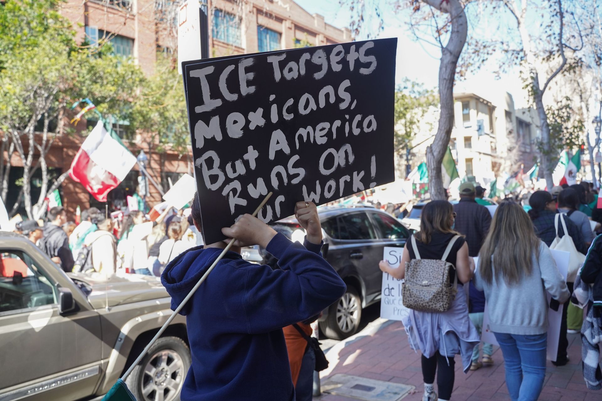 ICE Protest in San Diego - Source: Getty