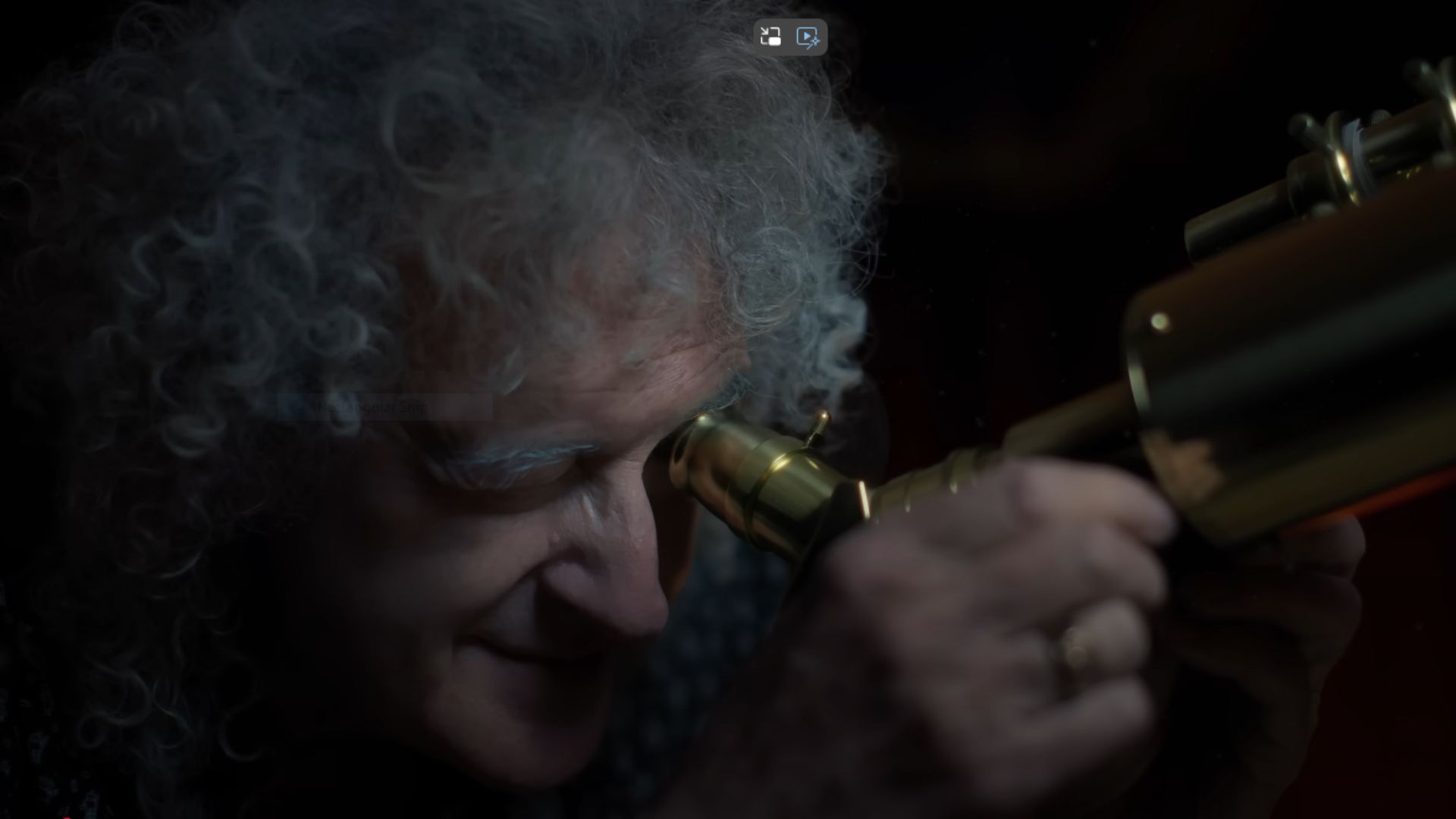 Sir Brian May at the launch event (Image via YouTube/Gibson TV)