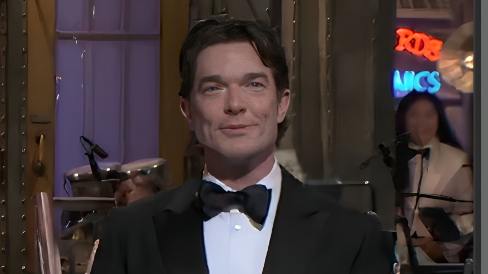 John Mulaney just joked about SNL hosts who committed murder, but who are they? (Image via Peacock)