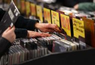 UK Vinyl Sales Highest Level For Thirty Years - Source: Getty