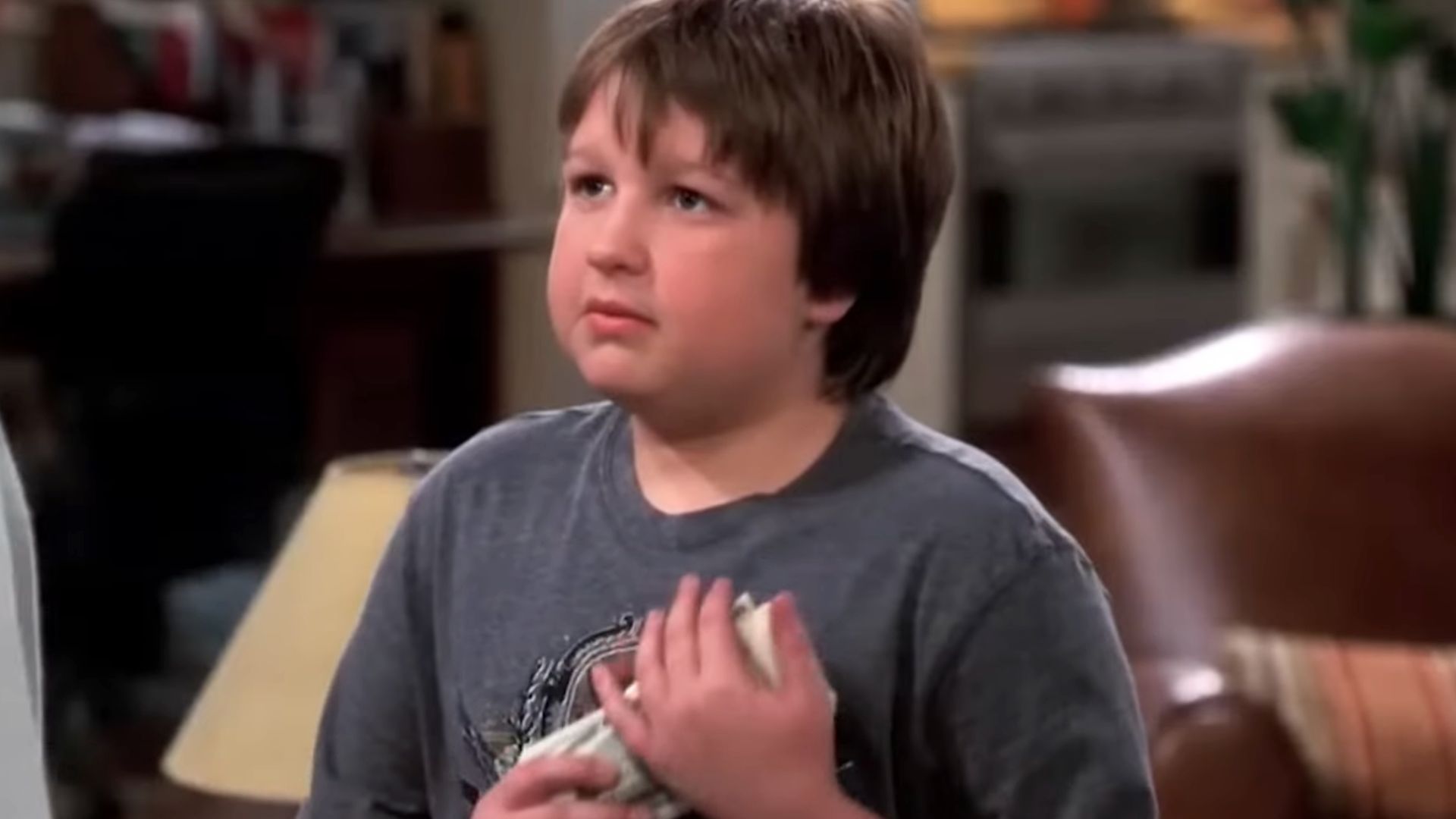 Angus T. Jones in Two and a Half Men | Image via Warner Bros. Television