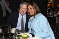Robert De Niro and Grace Hightower in happier times in 2017. (Image via Getty)