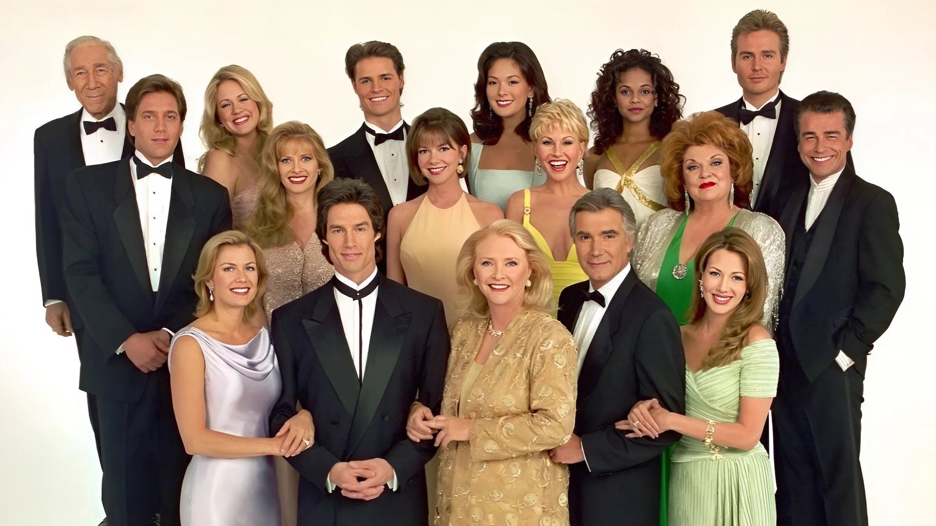 By the time of this 1996 cast photo, The Bold and the Beautiful had hit its stride | Image: CBS