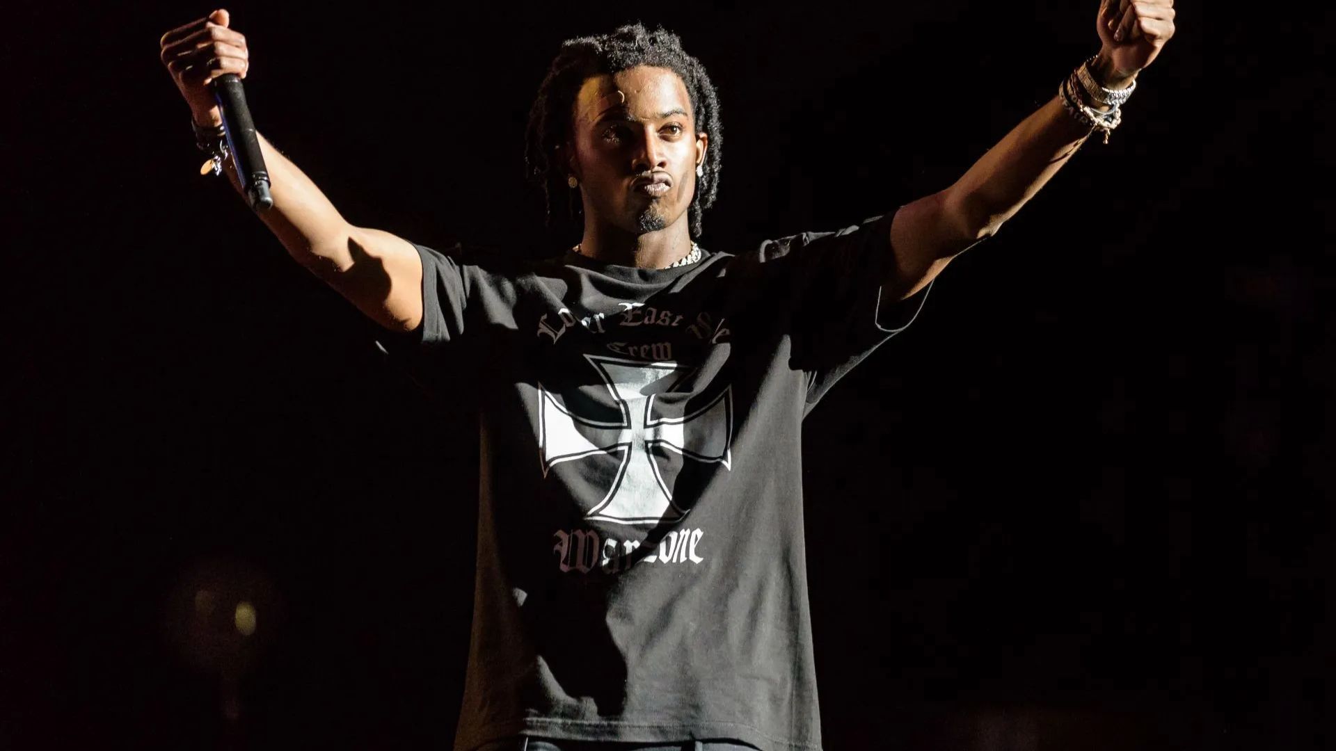 Playboy Carti Performs at the 2018 Trillectro Festival in Columbia, MD - Source: Getty