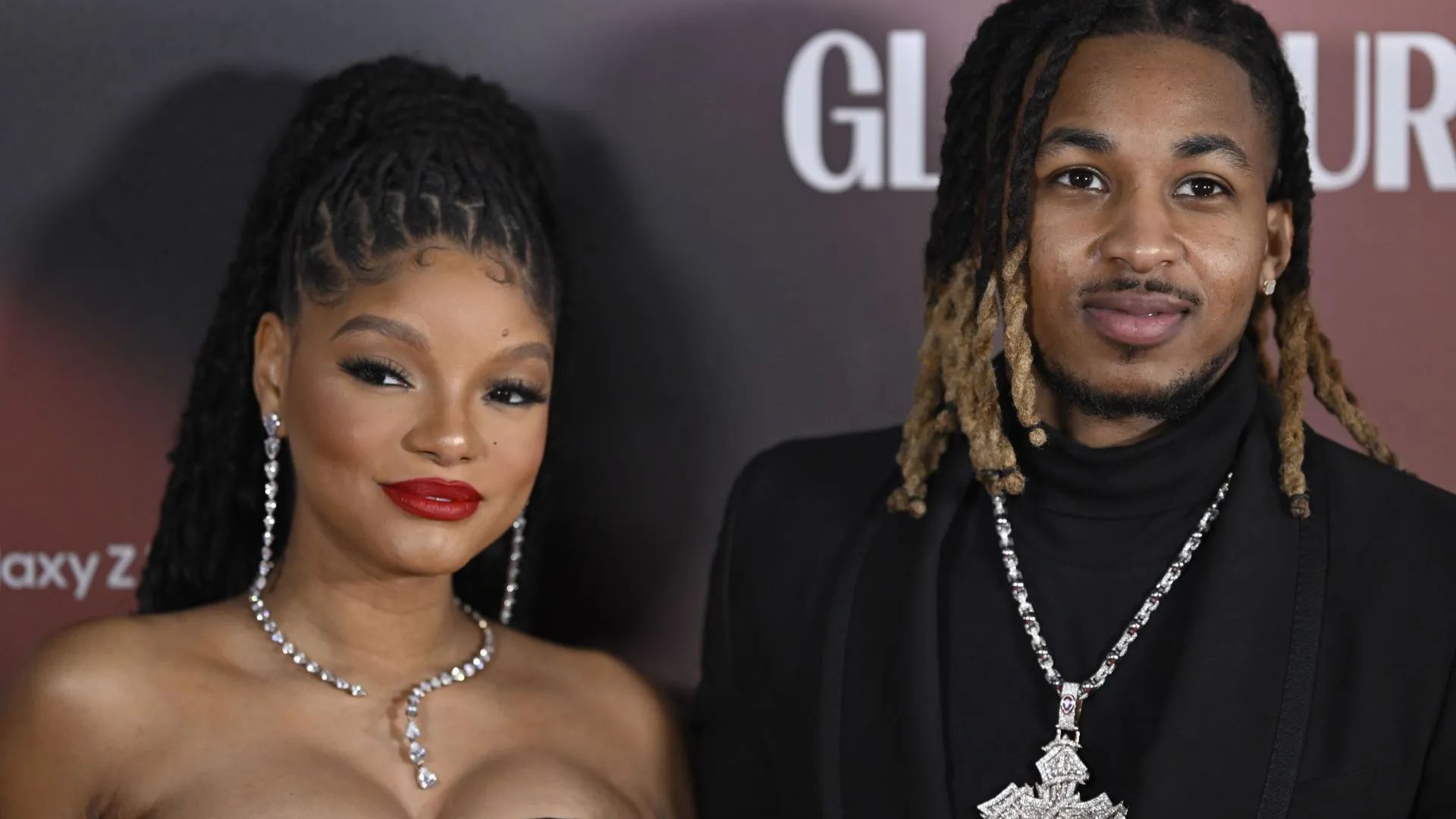 DDG and Halle Bailey at the Glamour Women of The Year Awards 2023 &ndash; Arrivals - Source: Getty