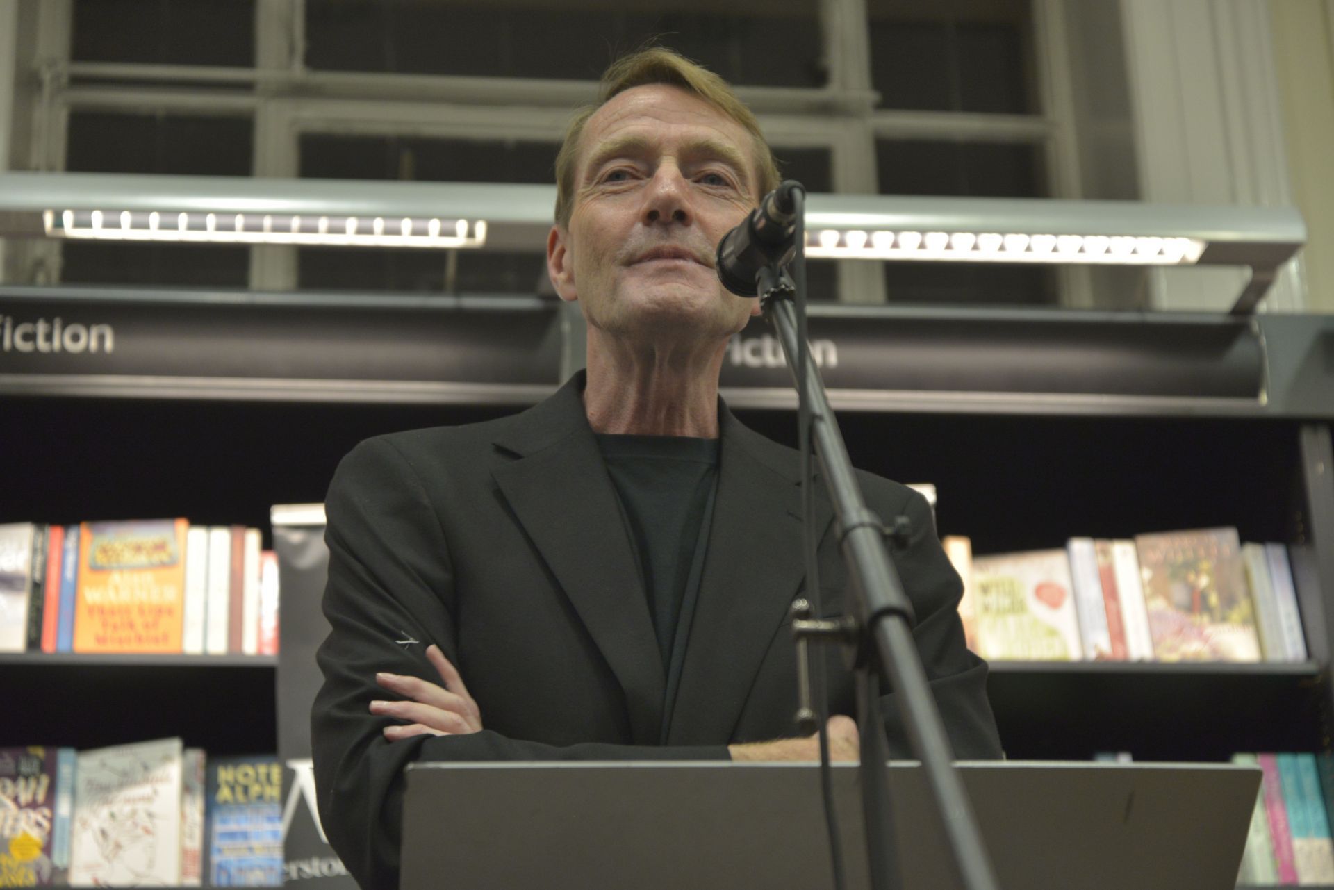 Lee Child in Manchester - Source: Getty Photo by Jonathan Nicholson