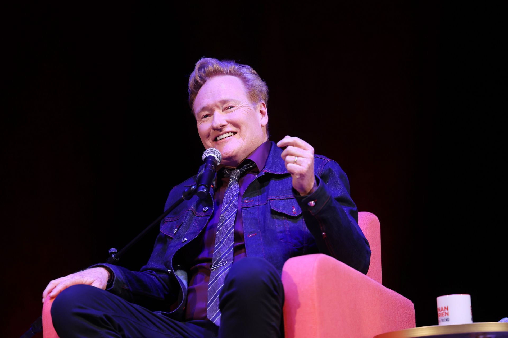 John C. Reilly Guests On A Live Taping Of SiriusXM&#039;s Conan O&#039;Brien Needs A Friend At The Orpheum Theatre - Source: Getty