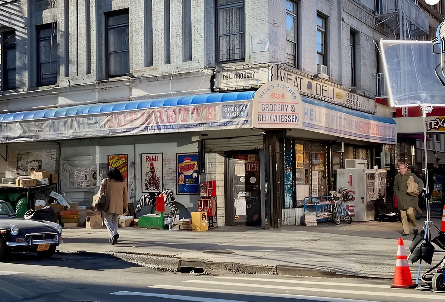 Filming location of Daredevil: Born Again (Image Via @thecuriousuptowner)