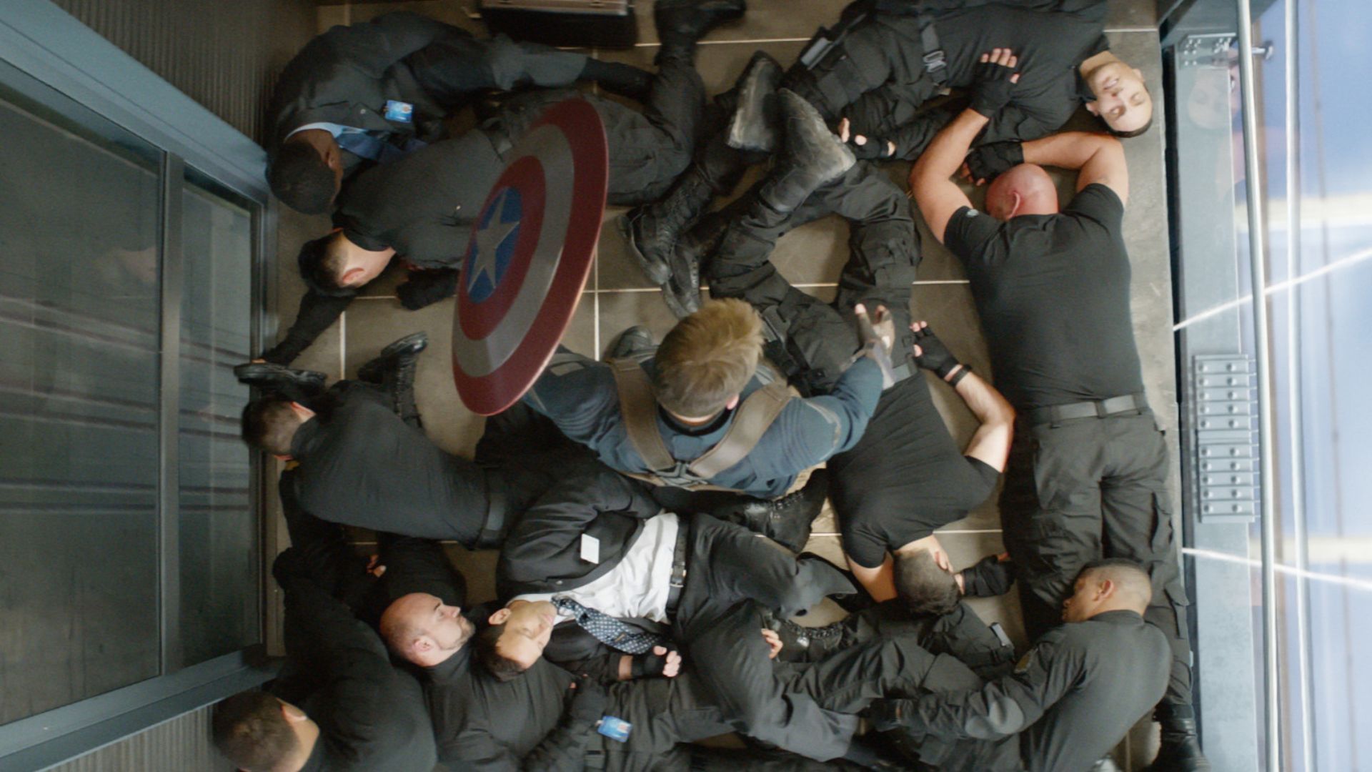 Steve Rogers Elevator Fight Scene | Image via Hotstar