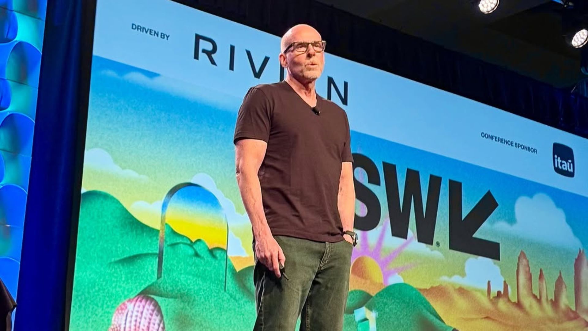 Professor Scott Galloway at SXSW (image via Instagram/@profgalloway)