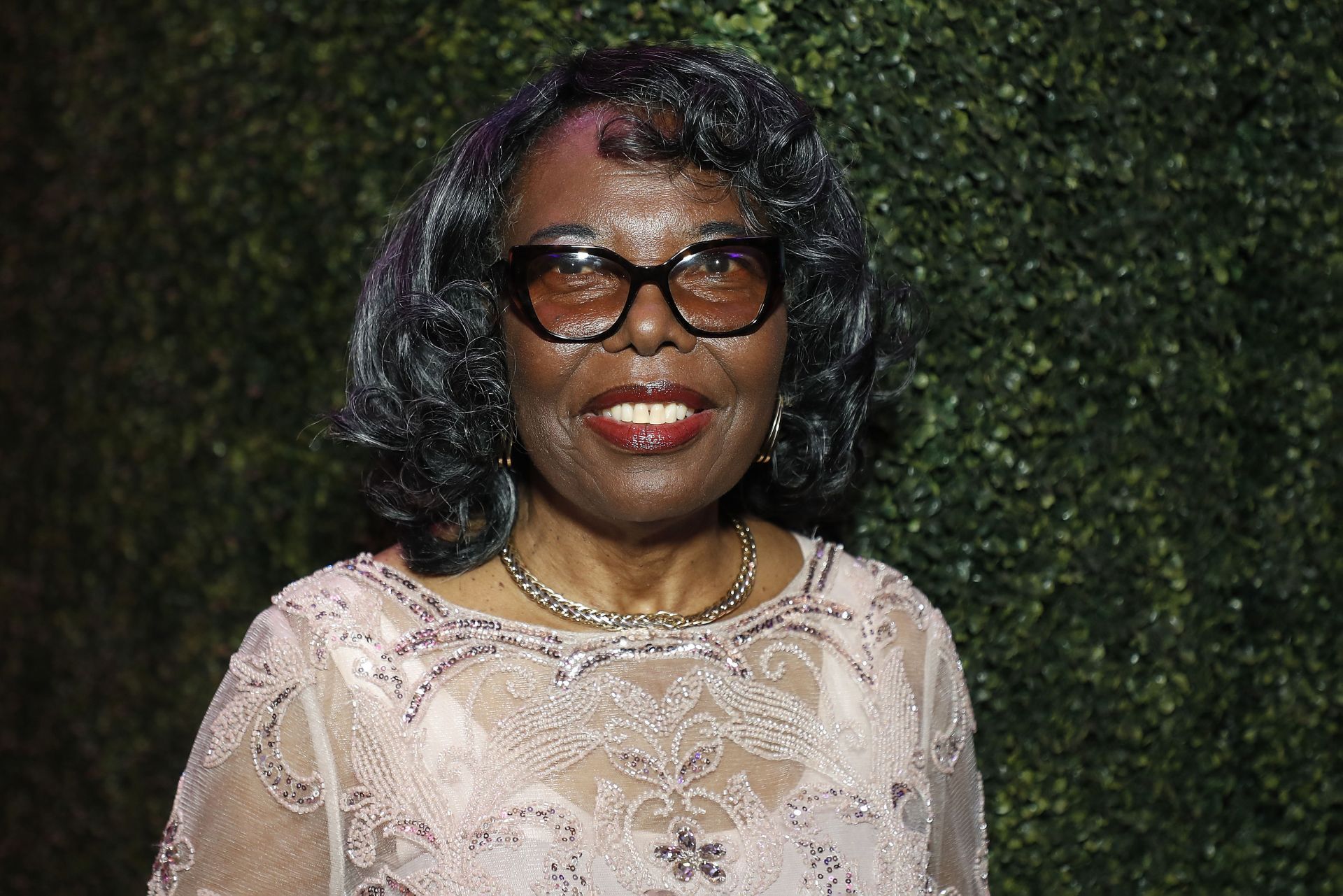 Evans broke her silence weeks after Voletta Wallace&#039;s death (Image via John Lamparski/Getty Images)