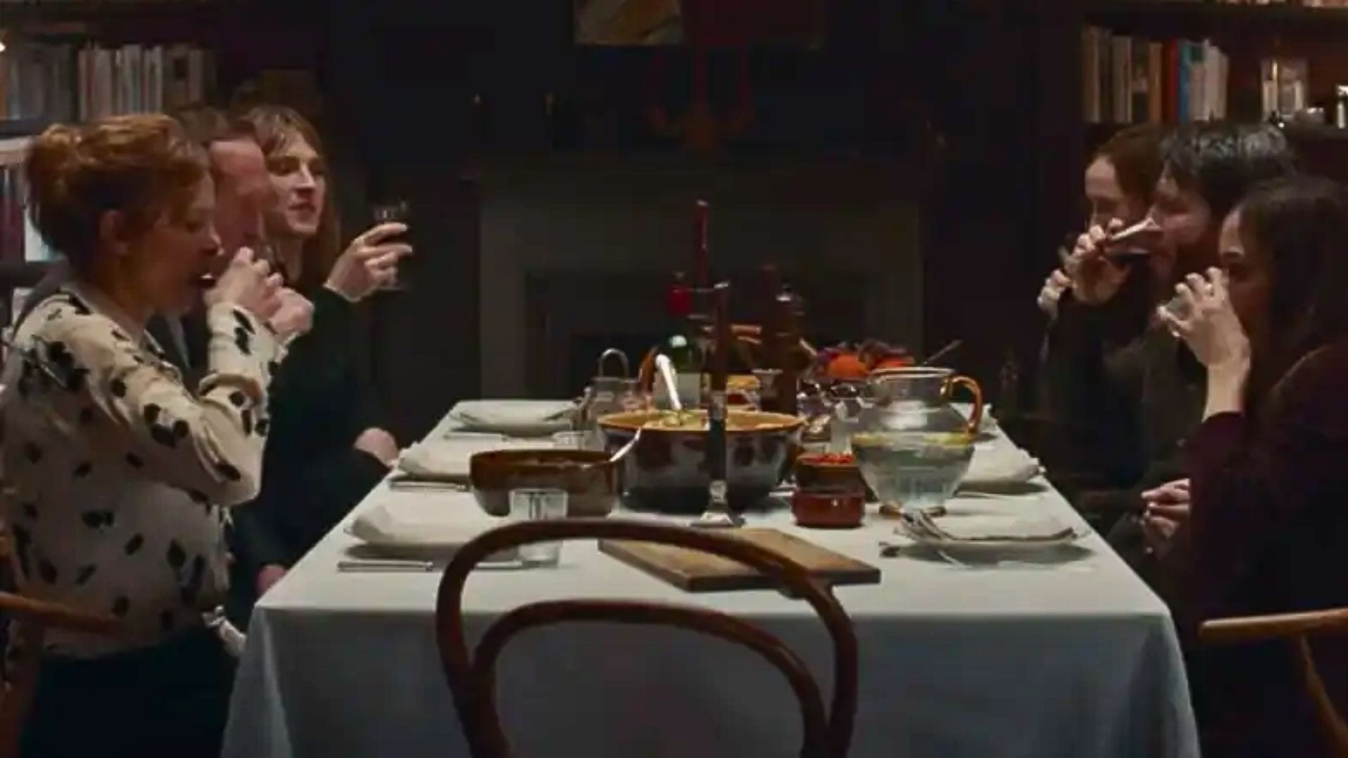 The last dinner sequence | Image via Netflix