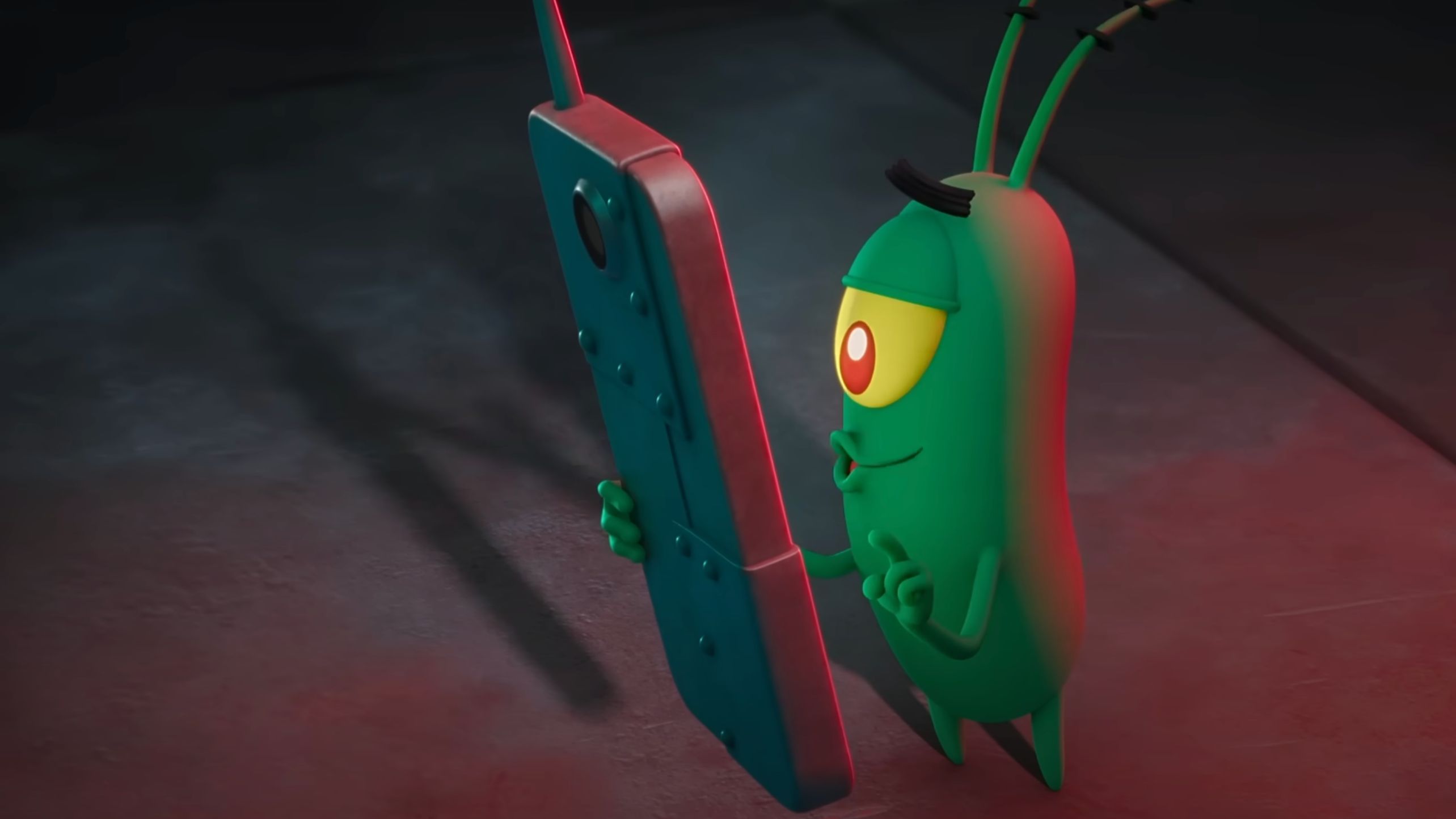 Plankton in Plankton: The Movie (Image via YouTube/@Netflix)