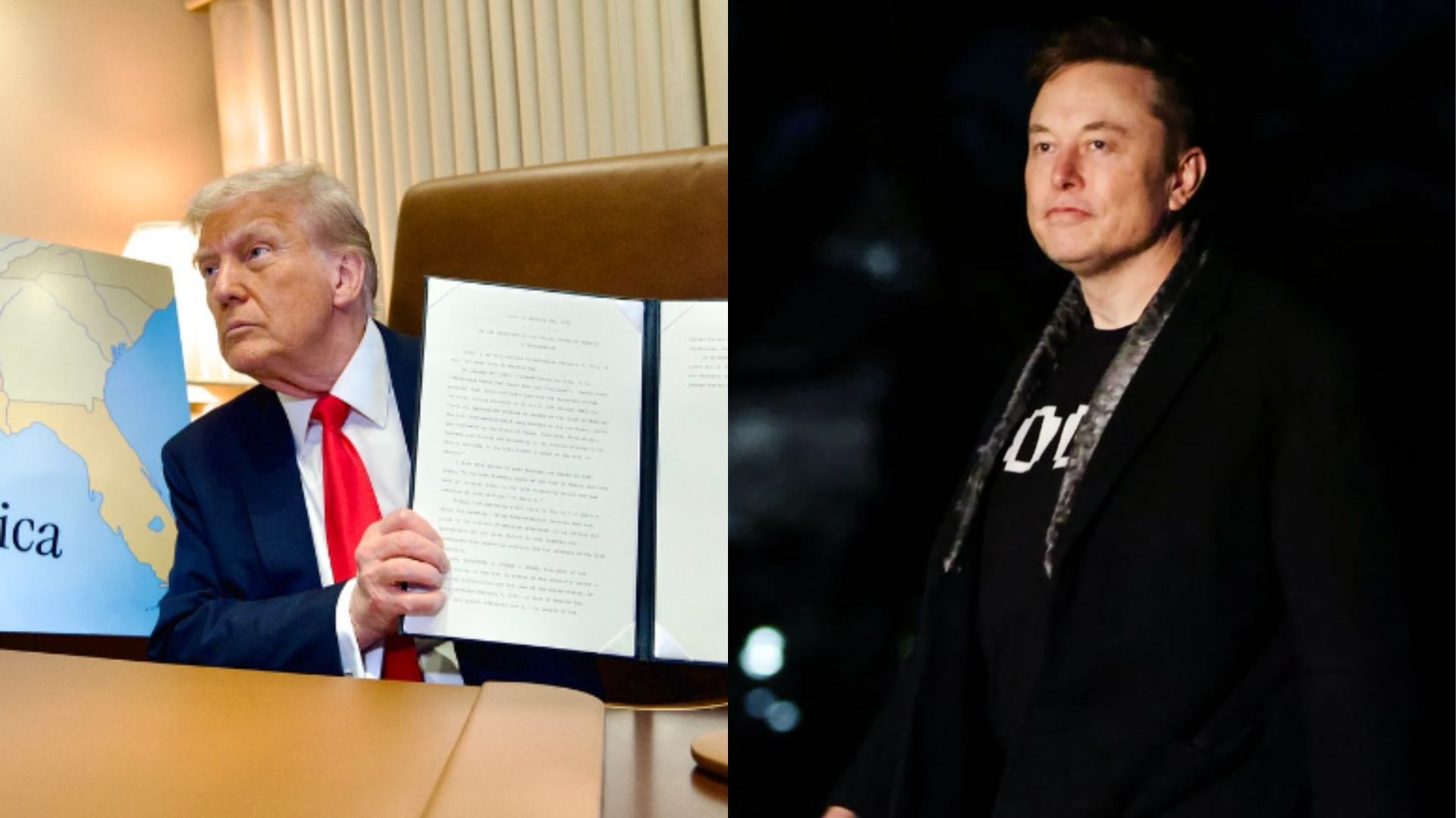 Elon Musk thanks Donald Trump for standing by him during recent cyber attack and promising him to buy a new Tesla (Image via Instagram/@realdonaldtrump/Getty)