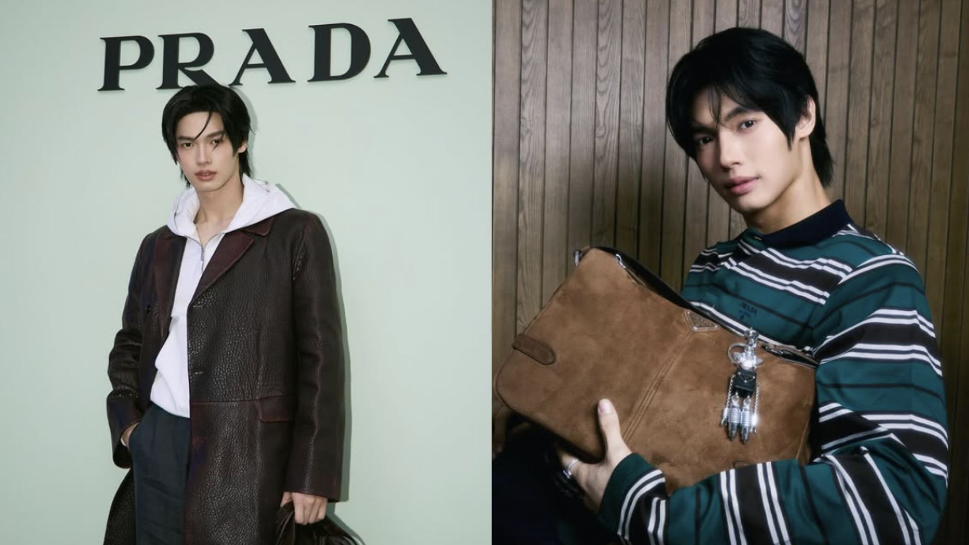 Win Metawin&rsquo;s Prada look for recent issue of L&rsquo;Officiel Hommes Thailand