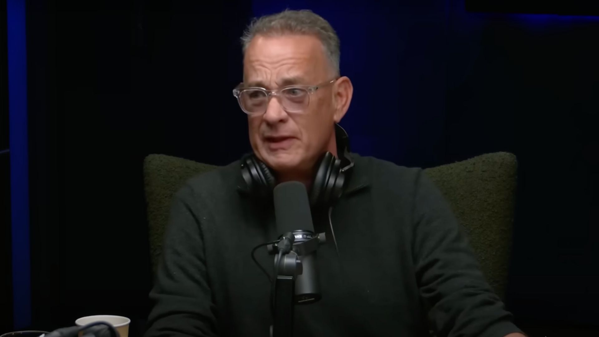 Tom Hanks is a Star Trek fan (Image via Team Coco/YouTube)