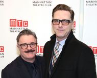 Nathan Lane, and Devlin Elliott in 2016. (Image via Getty)
